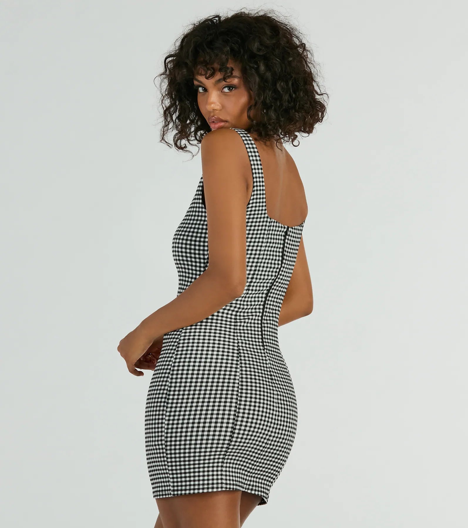 Ultimate Spring-to-Summer Gingham Mini Dress - Sweeter Than Pie