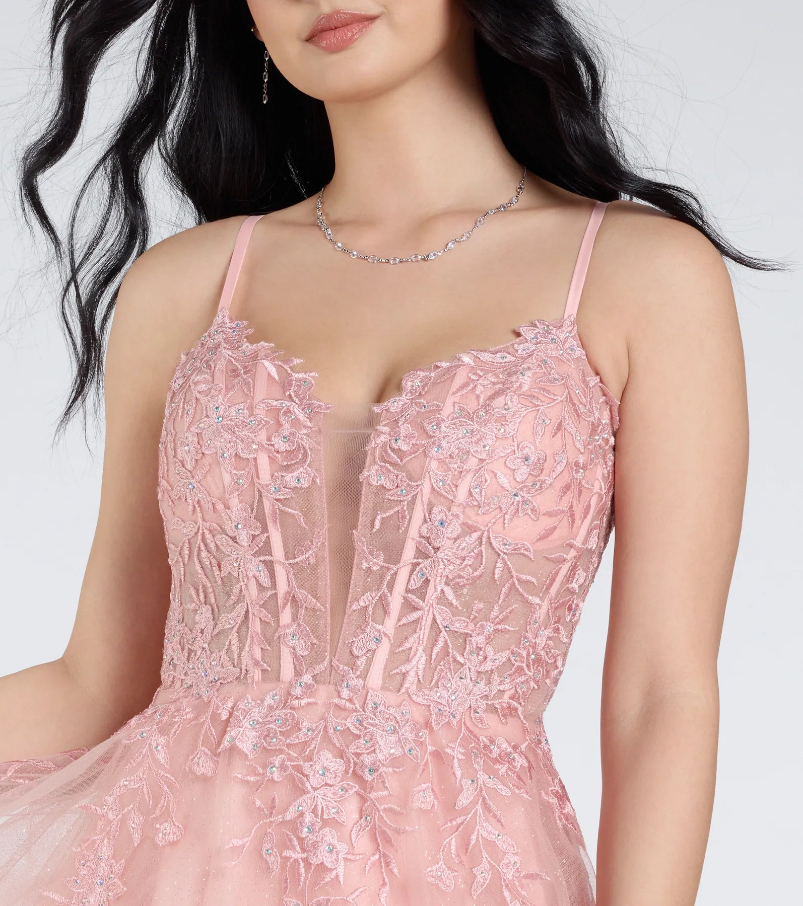 Alessa Ultimate Lace-Up Corset Ball Gown for Princess Moments