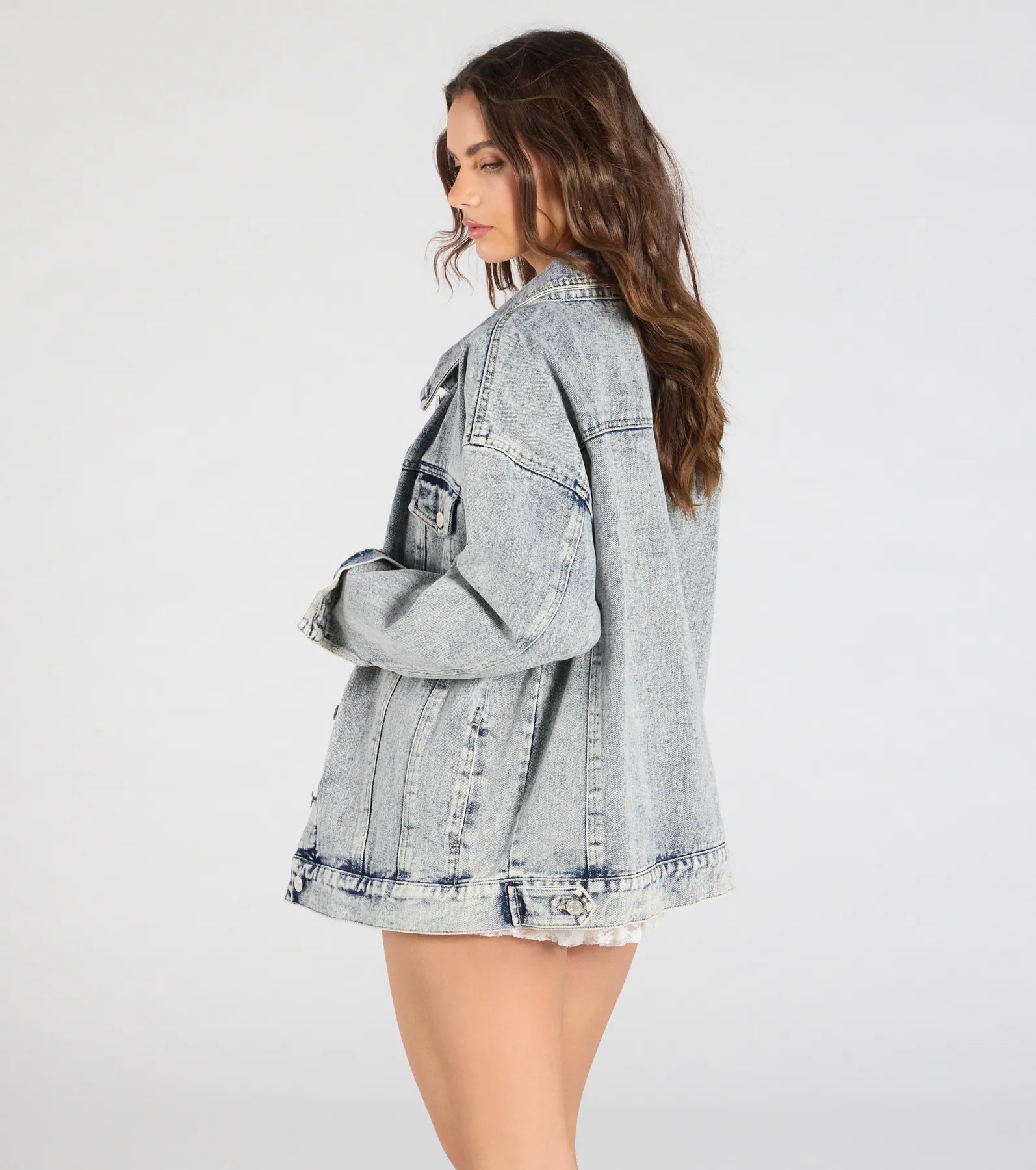 Premium Vintage Oversized Denim Jacket - Ultimate Style Upgrade