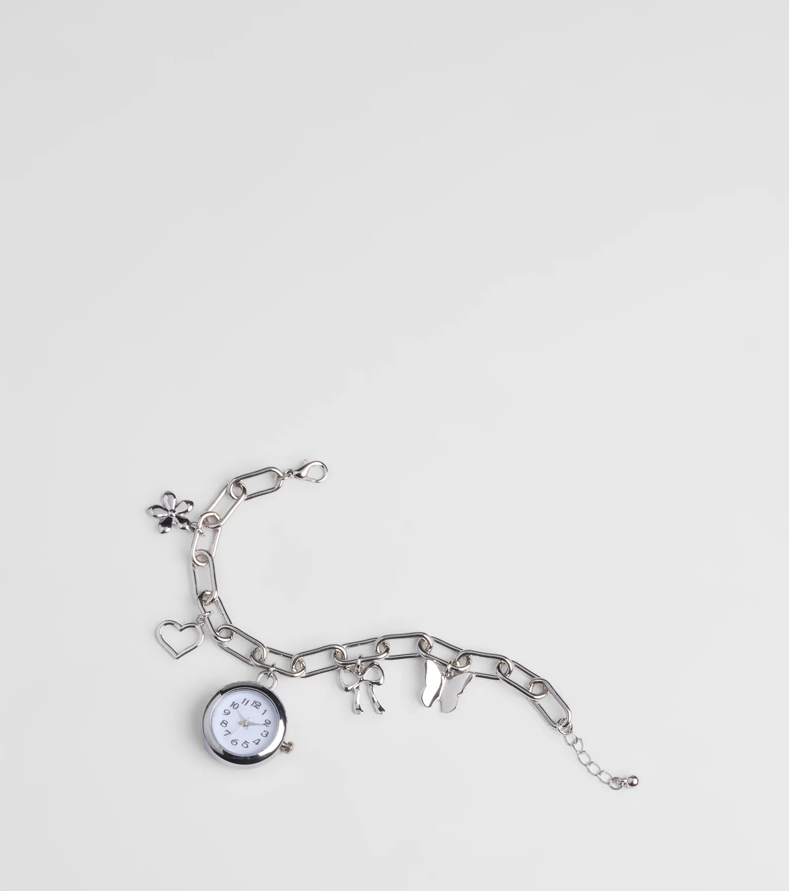 Ultimate Time Flies Charm Watch Bracelet - Stylish & Functional