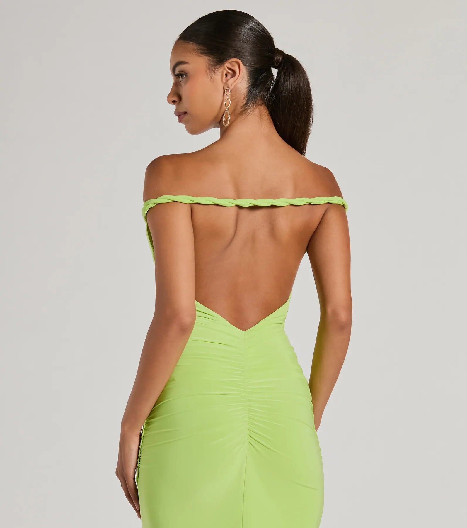 Ultimate Convertible Bodycon Midi Dress - Versatile & Stylish