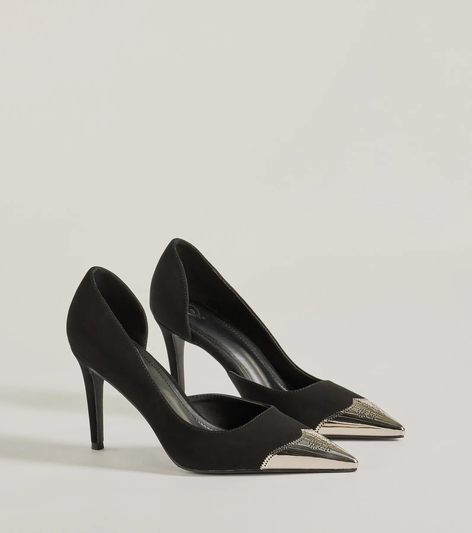 Premium Western Toe Cap Stiletto Pumps – Ultimate Style & Comfort