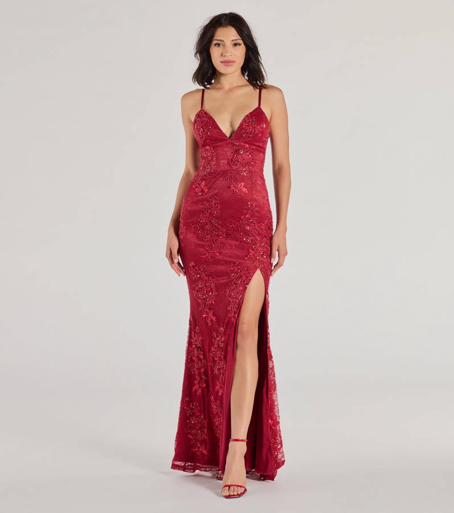 Elodie Premium Beaded Lace Mermaid Gown