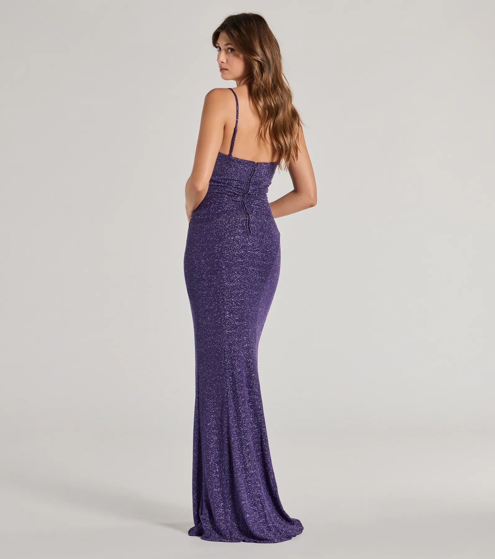 Analeah Ultimate Glitter Mermaid Dress – Premium Elegance