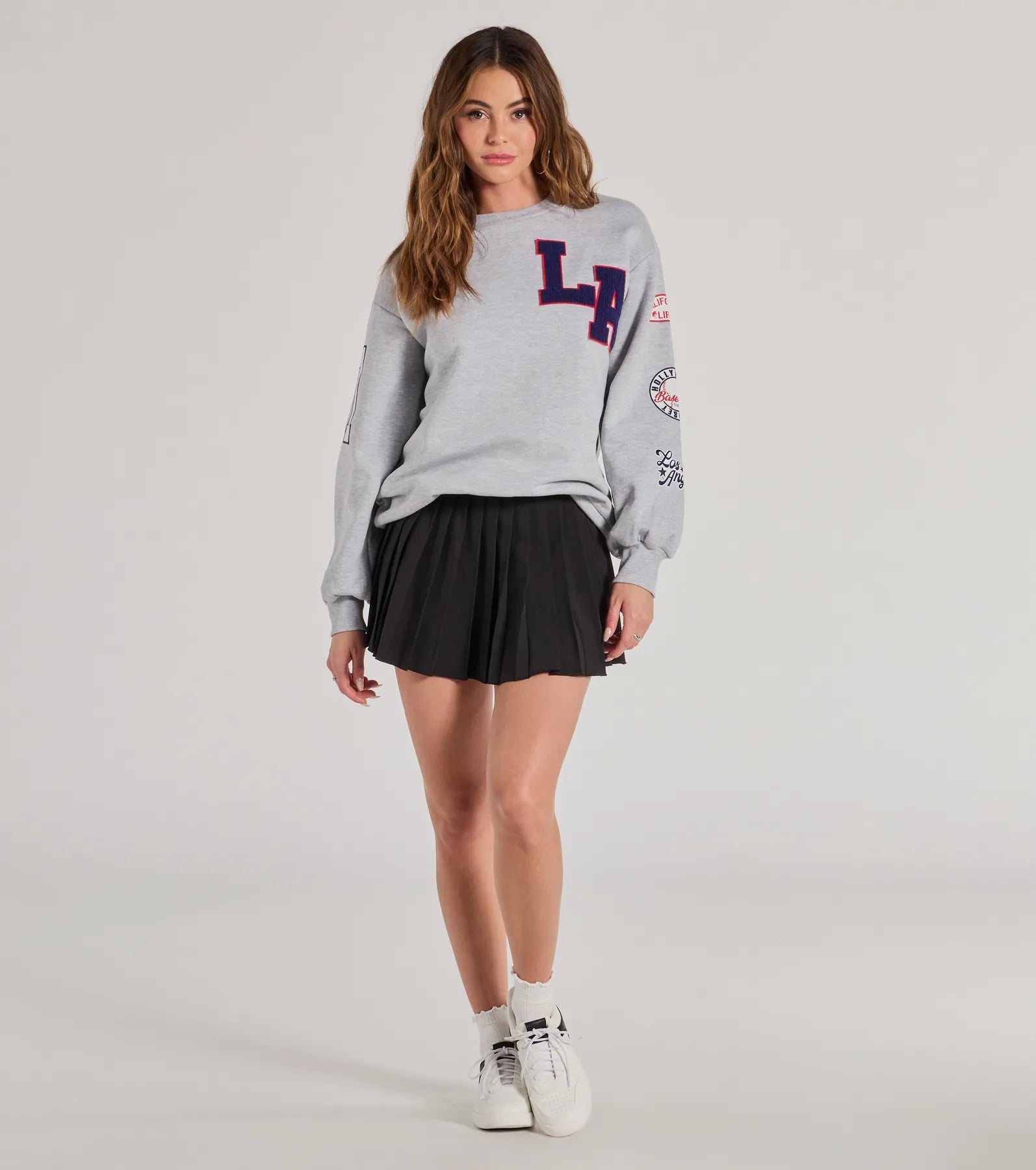 Premium LA Graphic Fleece Sweatshirt - Ultimate Casual Style