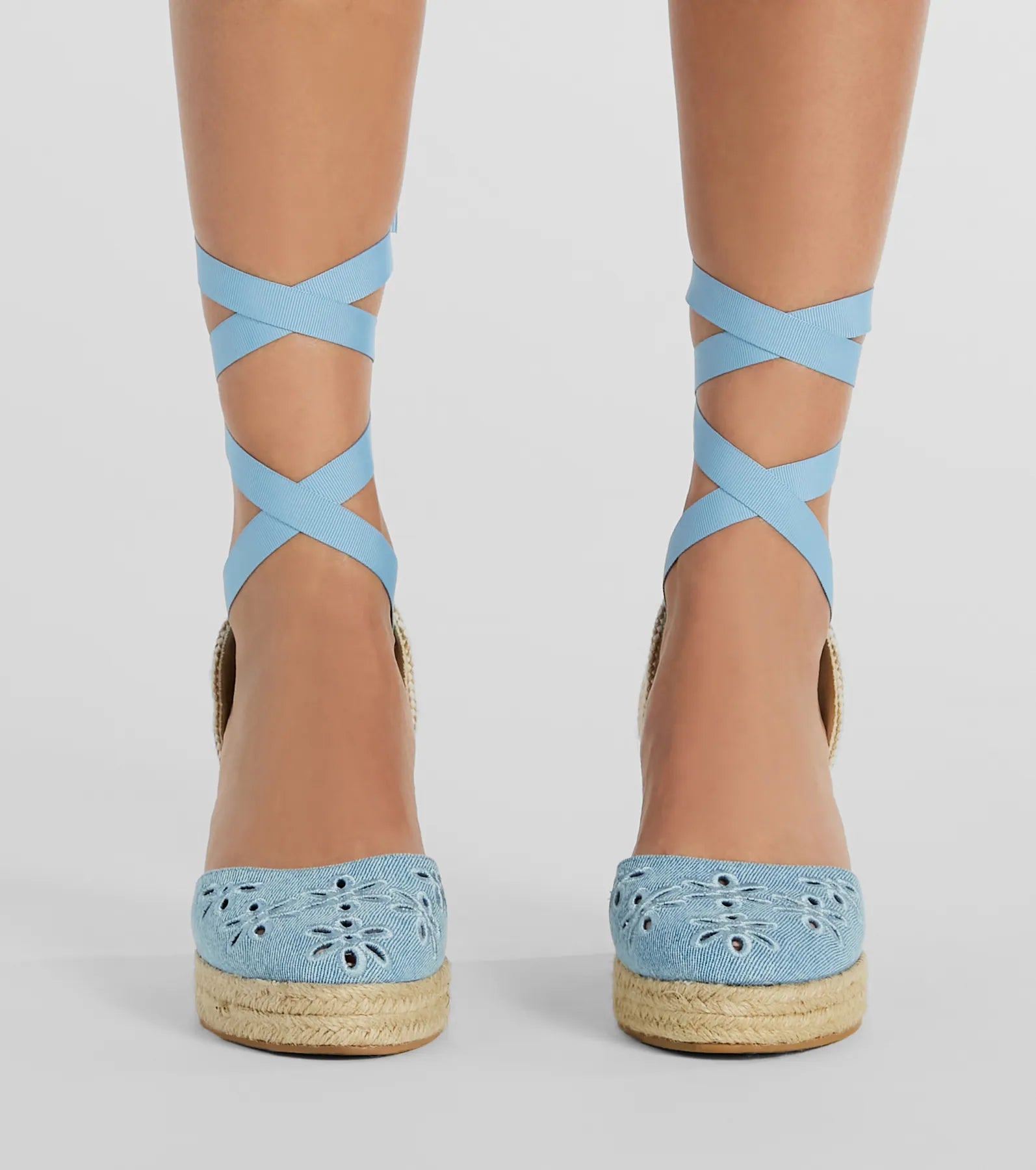 Ultimate Summer Style: Flower-Detail Espadrille Wedges