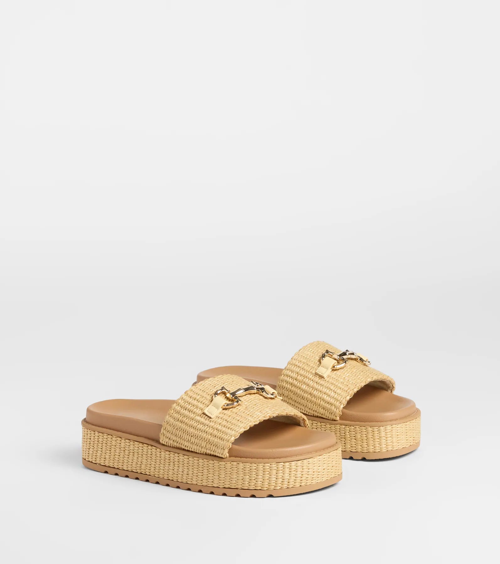 Ultimate Spring Style: Premium Platform Straw Sandals