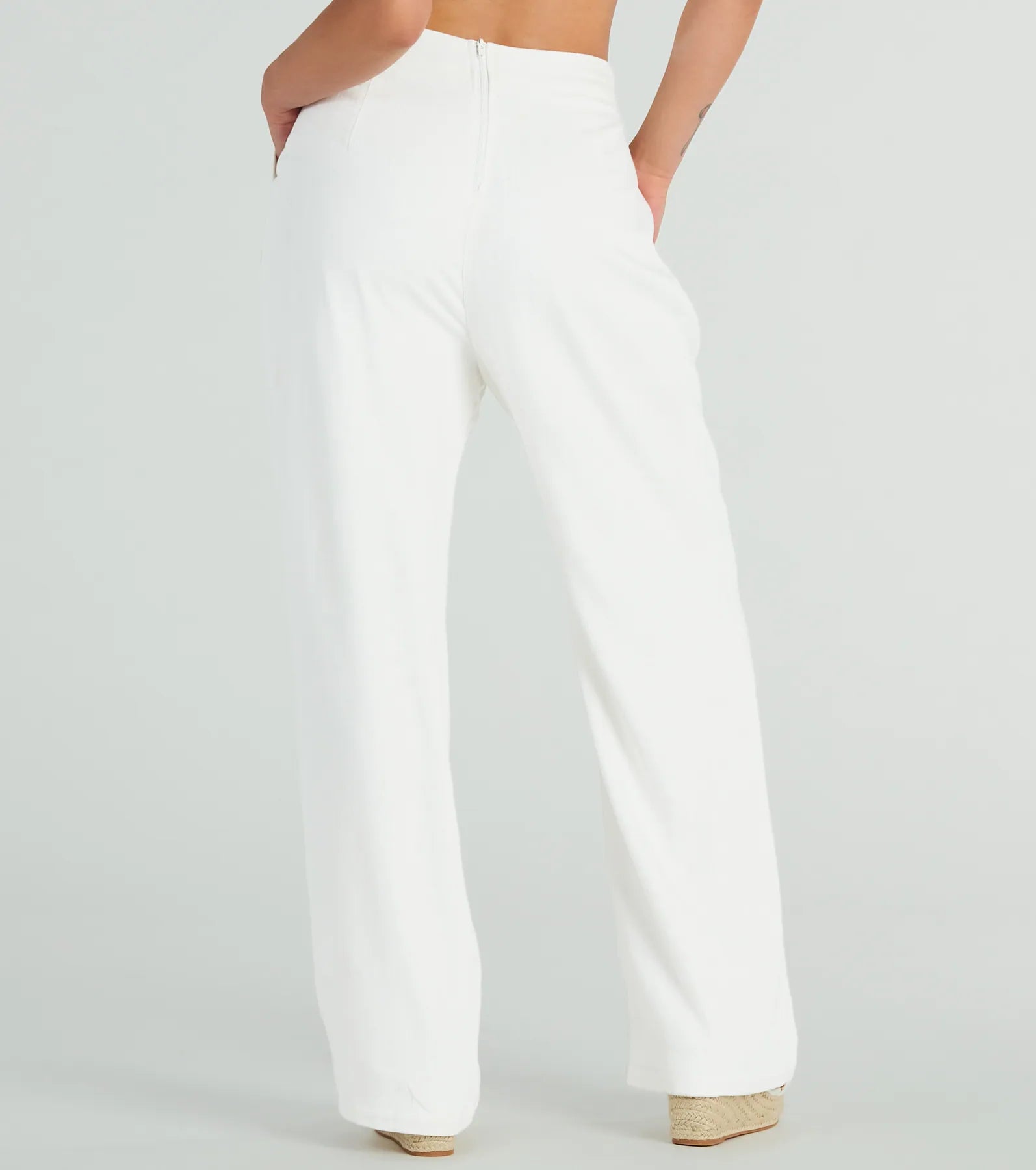 Premium Linen Wide-Leg Pants - Effortlessly Chic Style