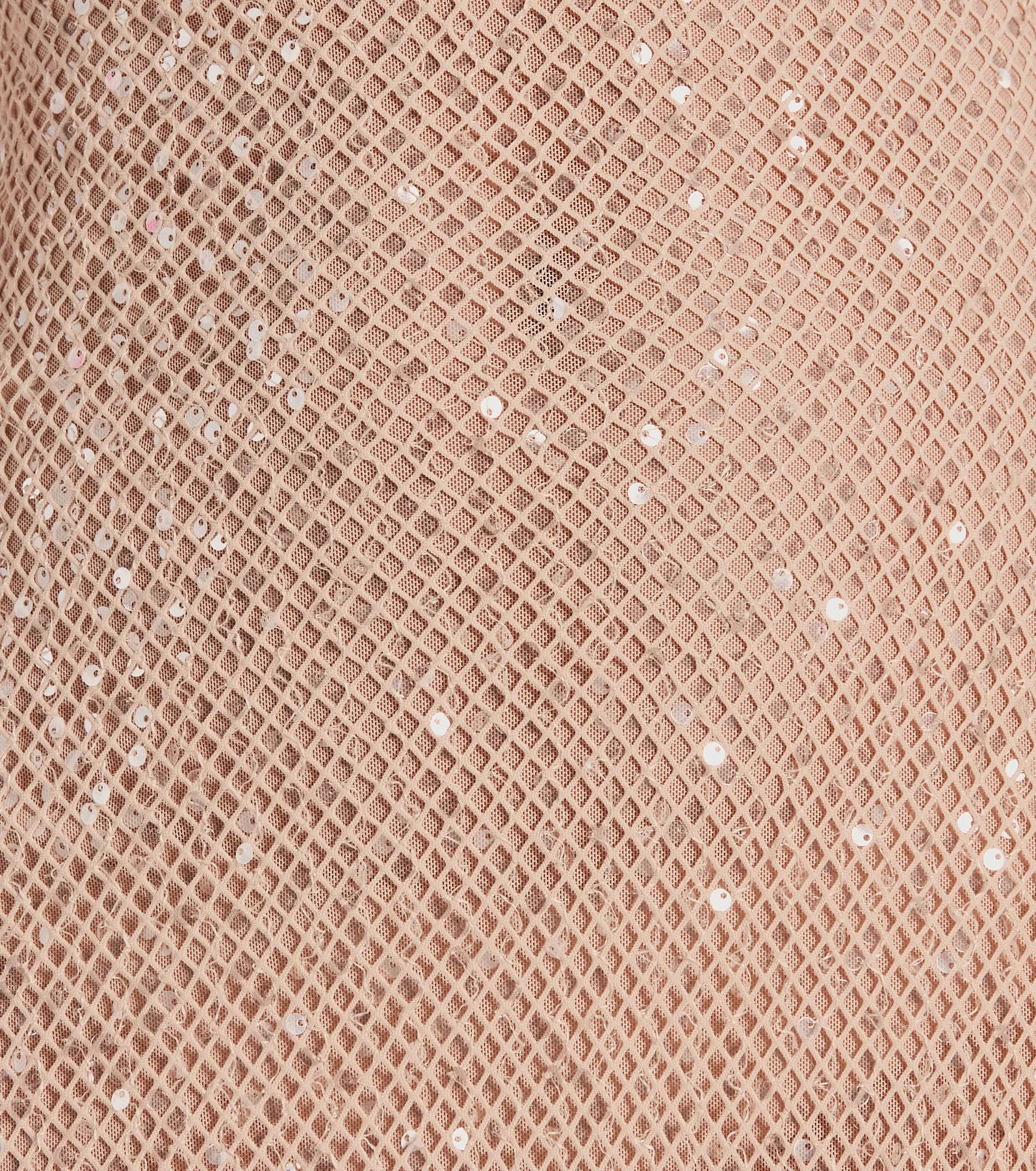 Ultimate Sparkly Catch Sequin Fishnet Party Dress