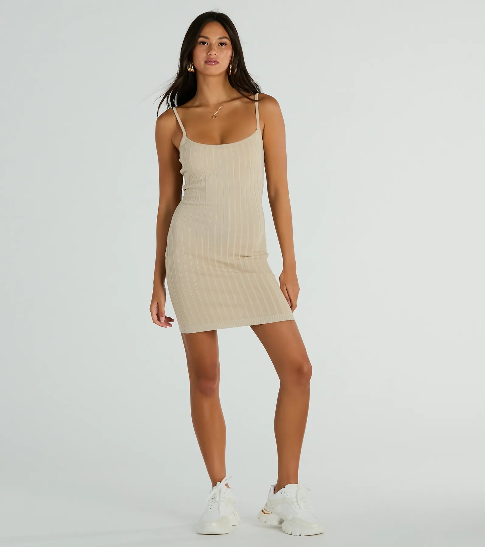 Ultimate Ribbed Knit Bodycon Mini Dress - Your Wardrobe Essential