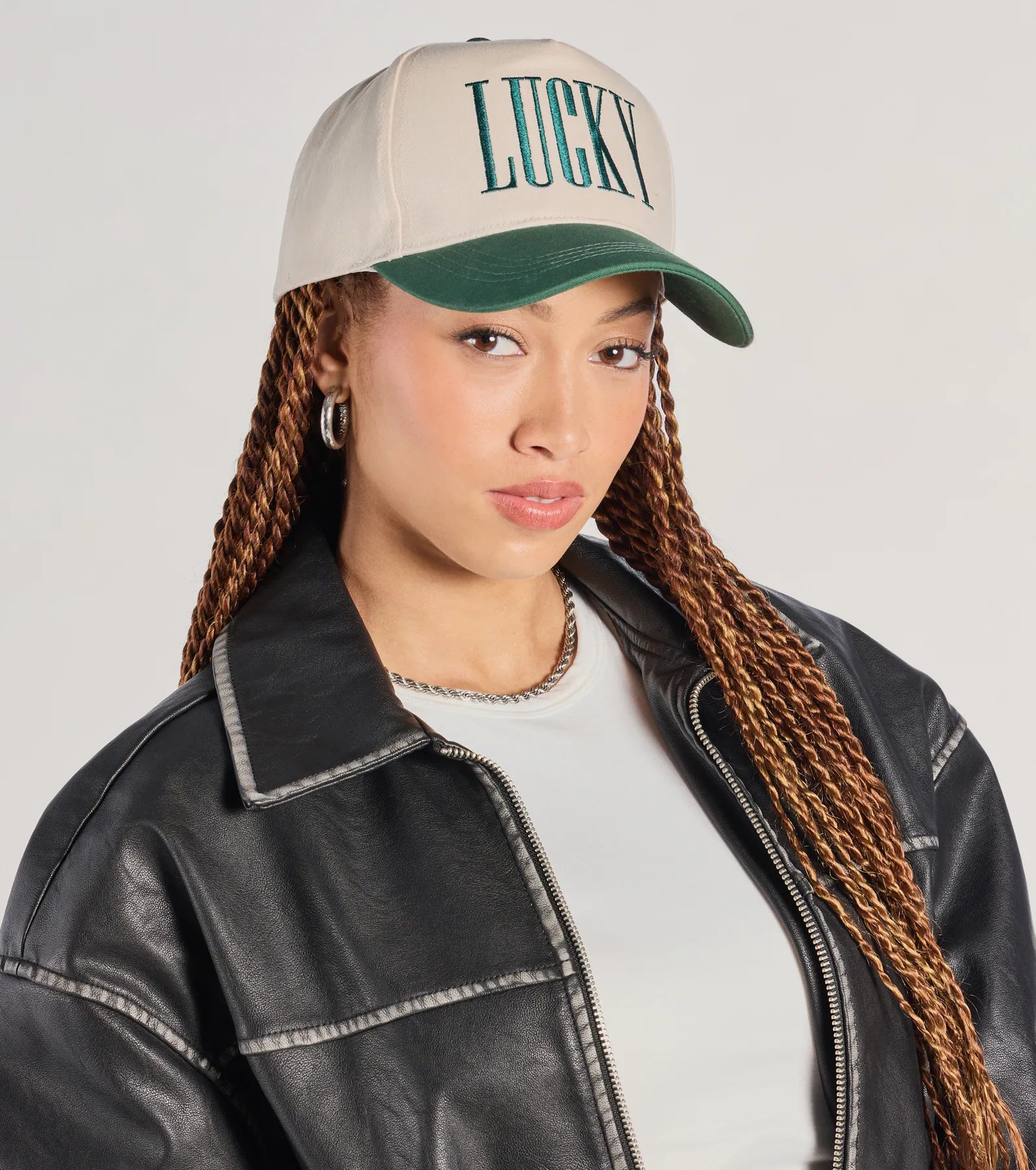 Premium Lucky Two-Tone Baseball Cap - Ultimate Style & Comfort