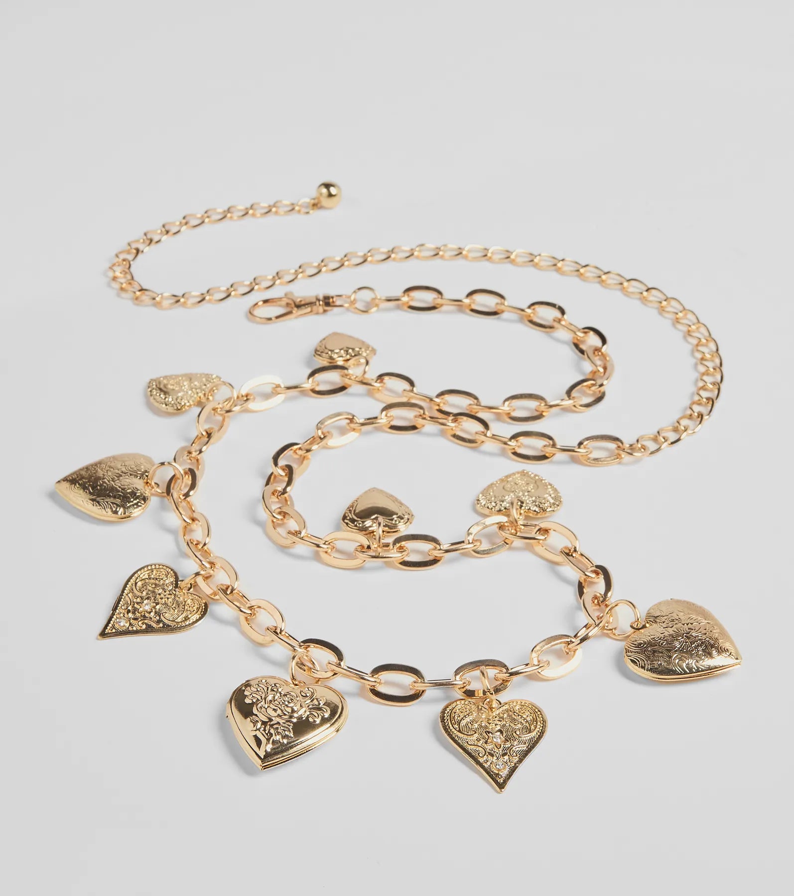 Premium All My Heart Etched Charm Belt - Ultimate Style Upgrade