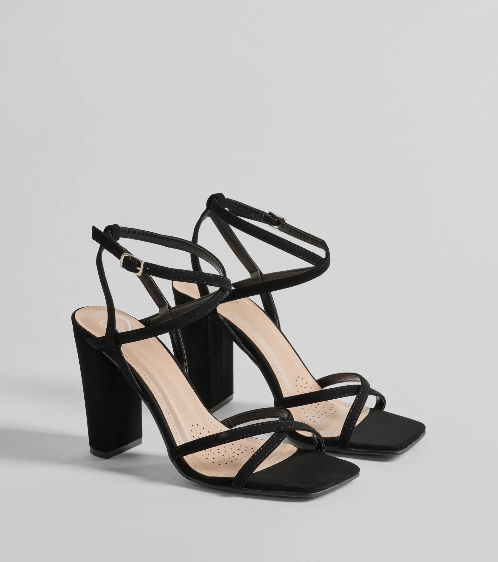 Ultimate Summer Daze Strappy Block Heels - Chic & Comfortable