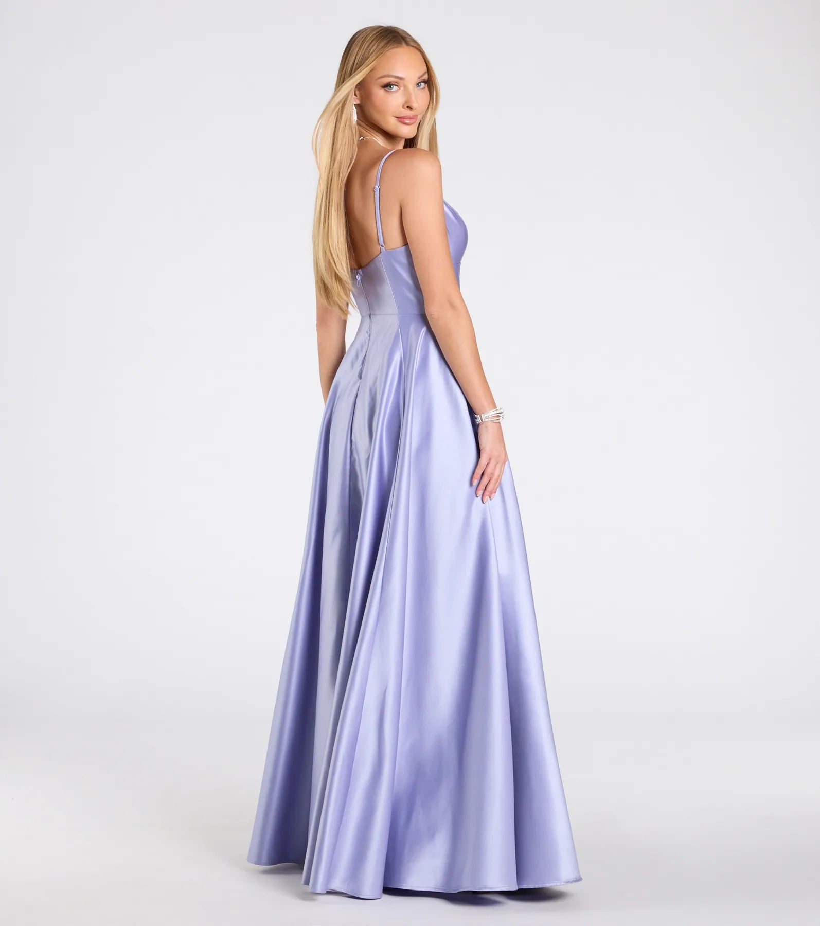 Ultimate Daniela Satin A-Line Ball Gown for Special Occasions