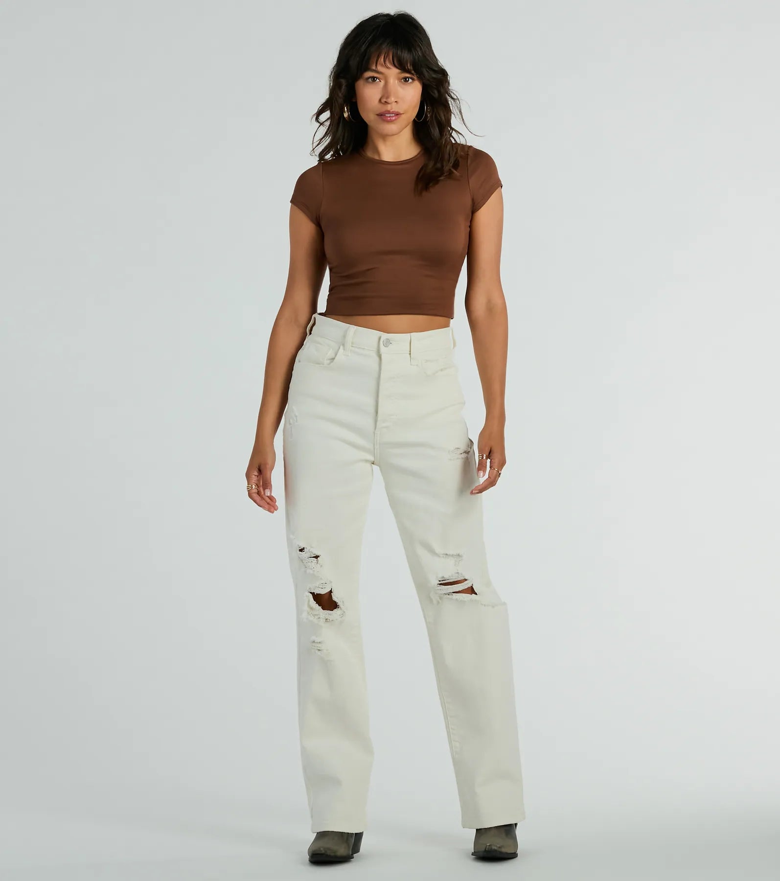 Ultimate Twist Back Crop Top - Premium Comfort & Style