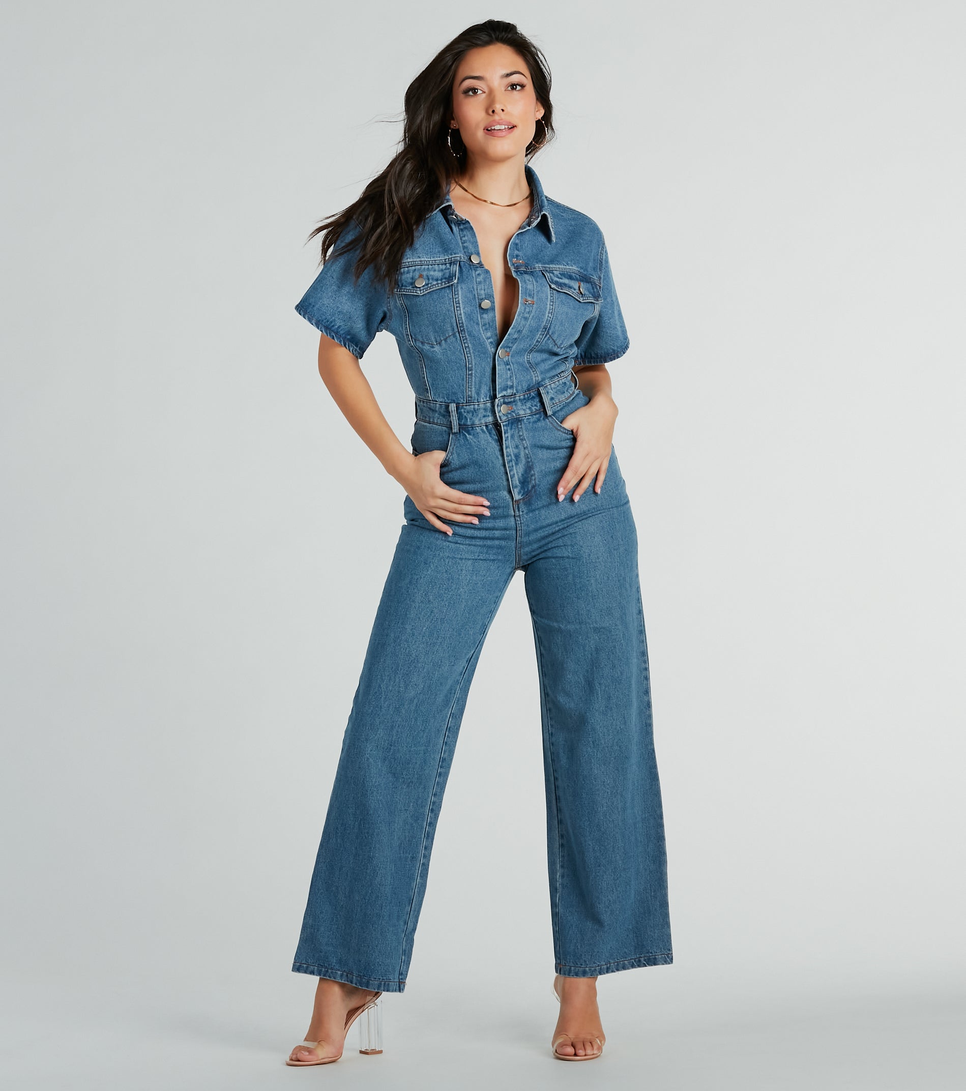 Ultimate Vintage Denim Jumpsuit - One & Done Style