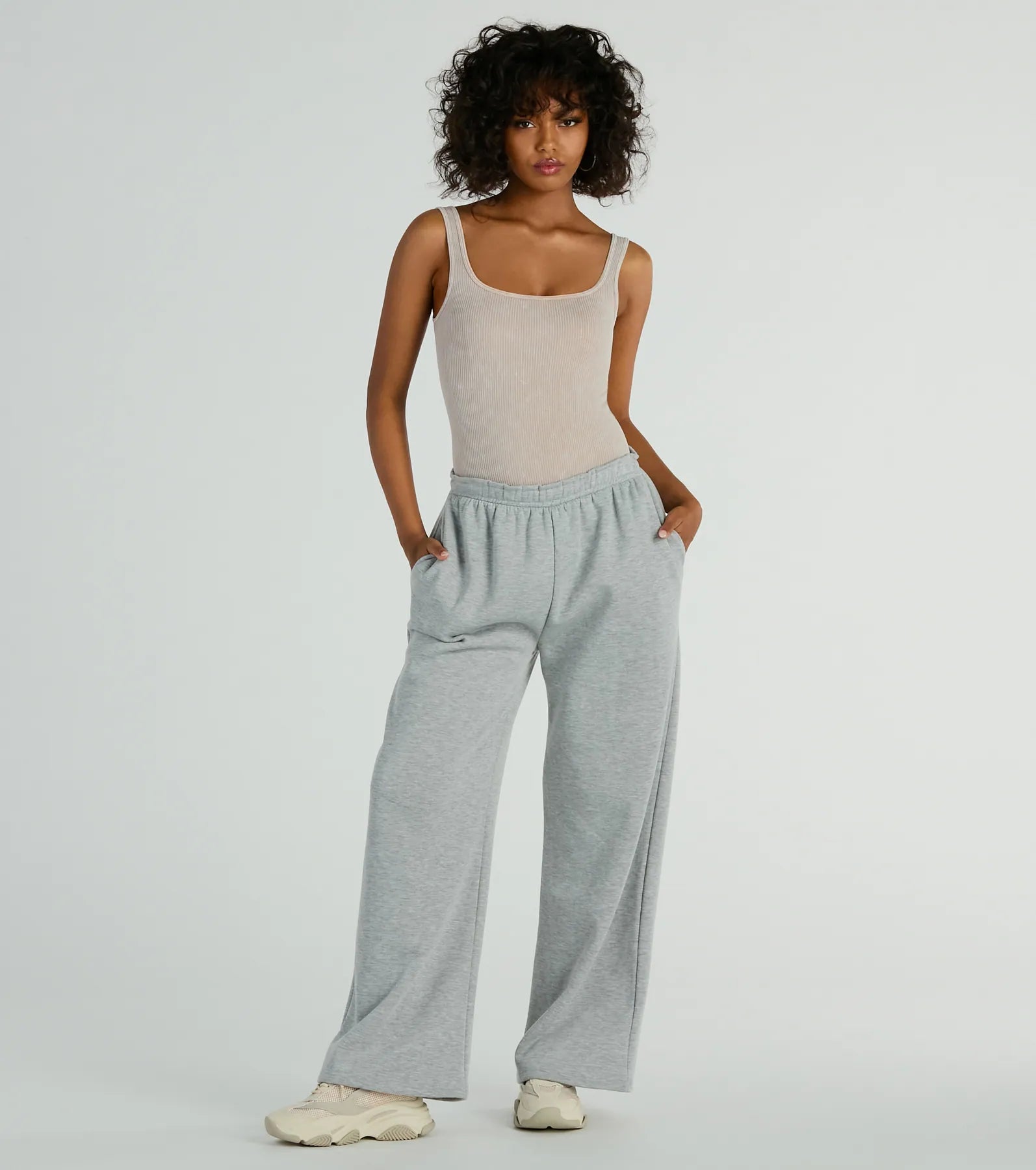 Ultimate Effortless Square Neck Rib Knit Bodysuit