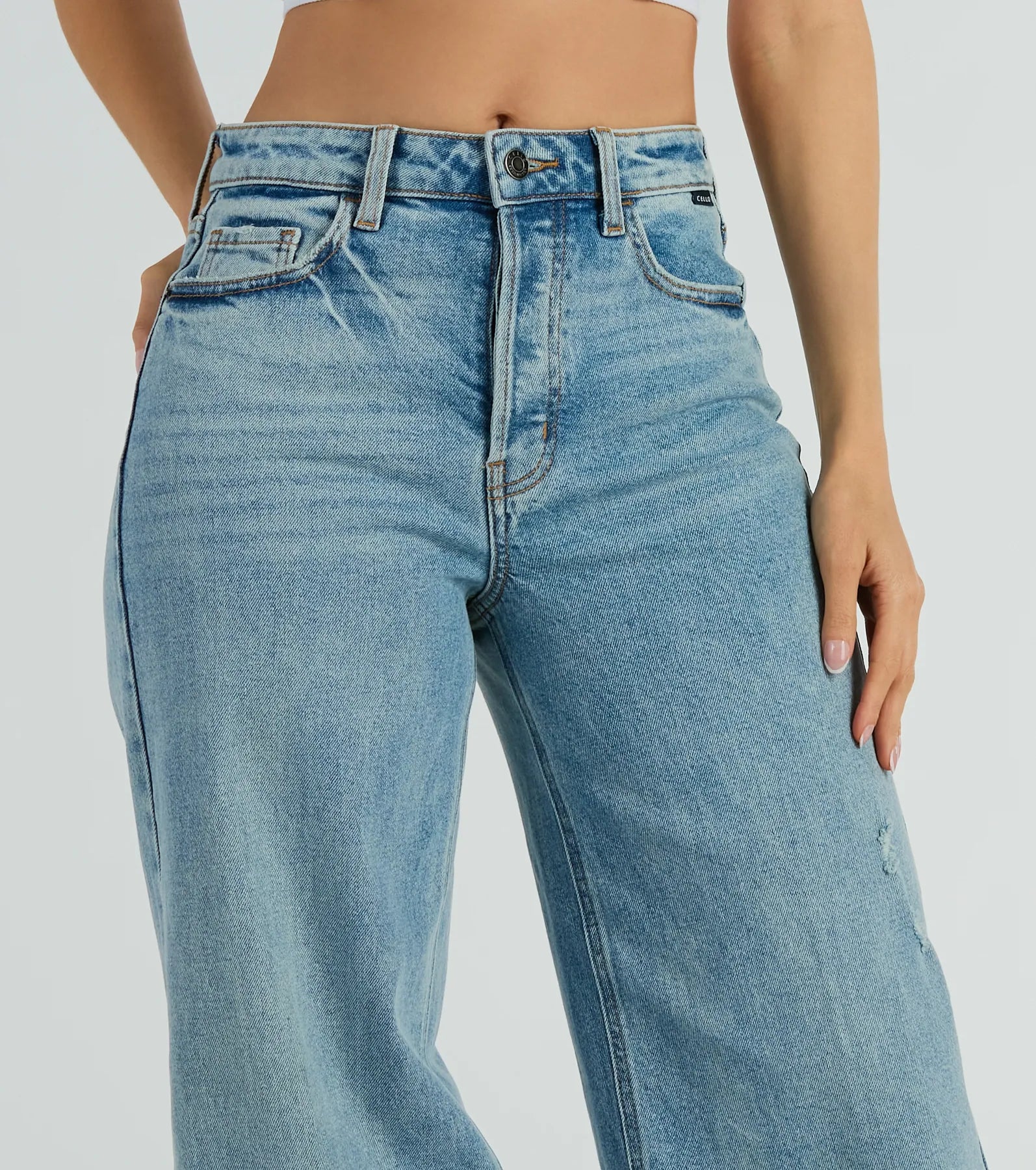 Premium Iconic High-Rise Wide-Leg Jeans - Ultimate Wardrobe Essential