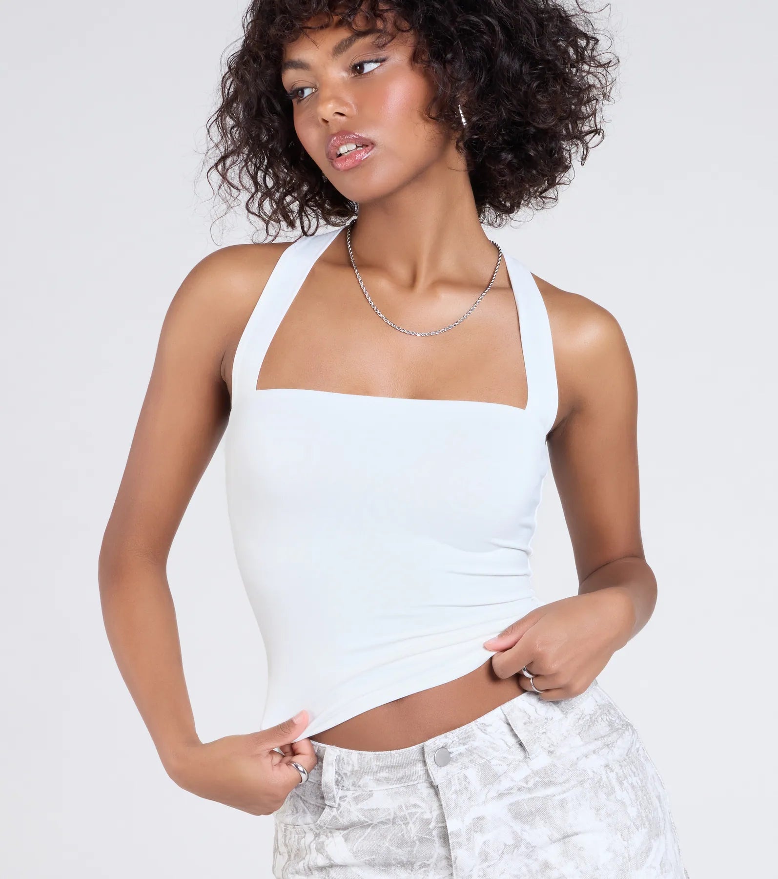 Premium Essential Energy Halter Crop Top - Upgrade Your Style