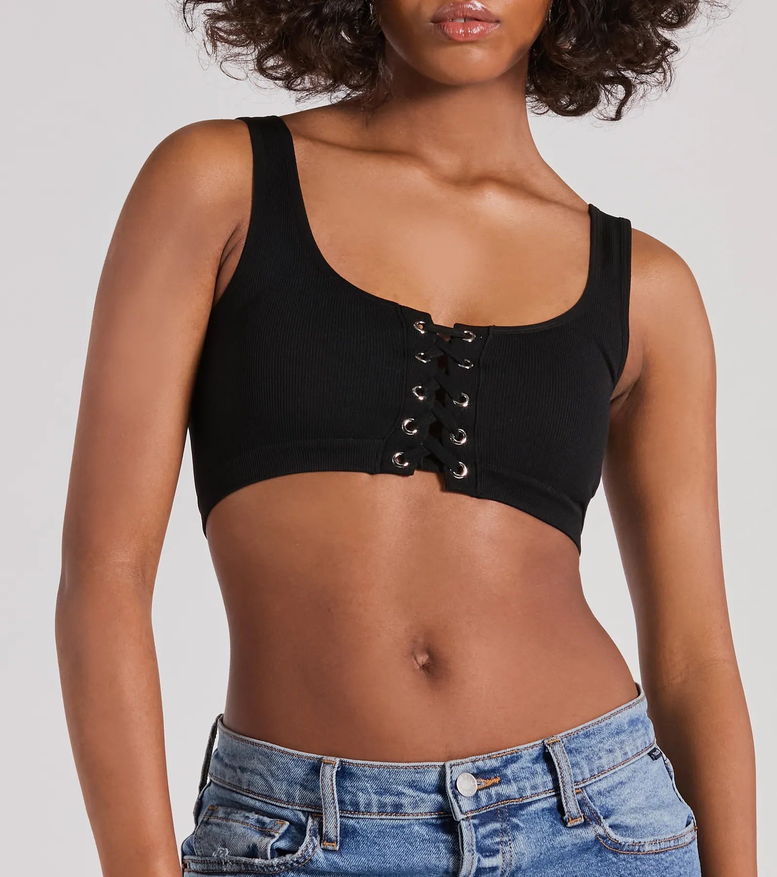 Ultimate Summer Essential: Lace-Up Crop Top