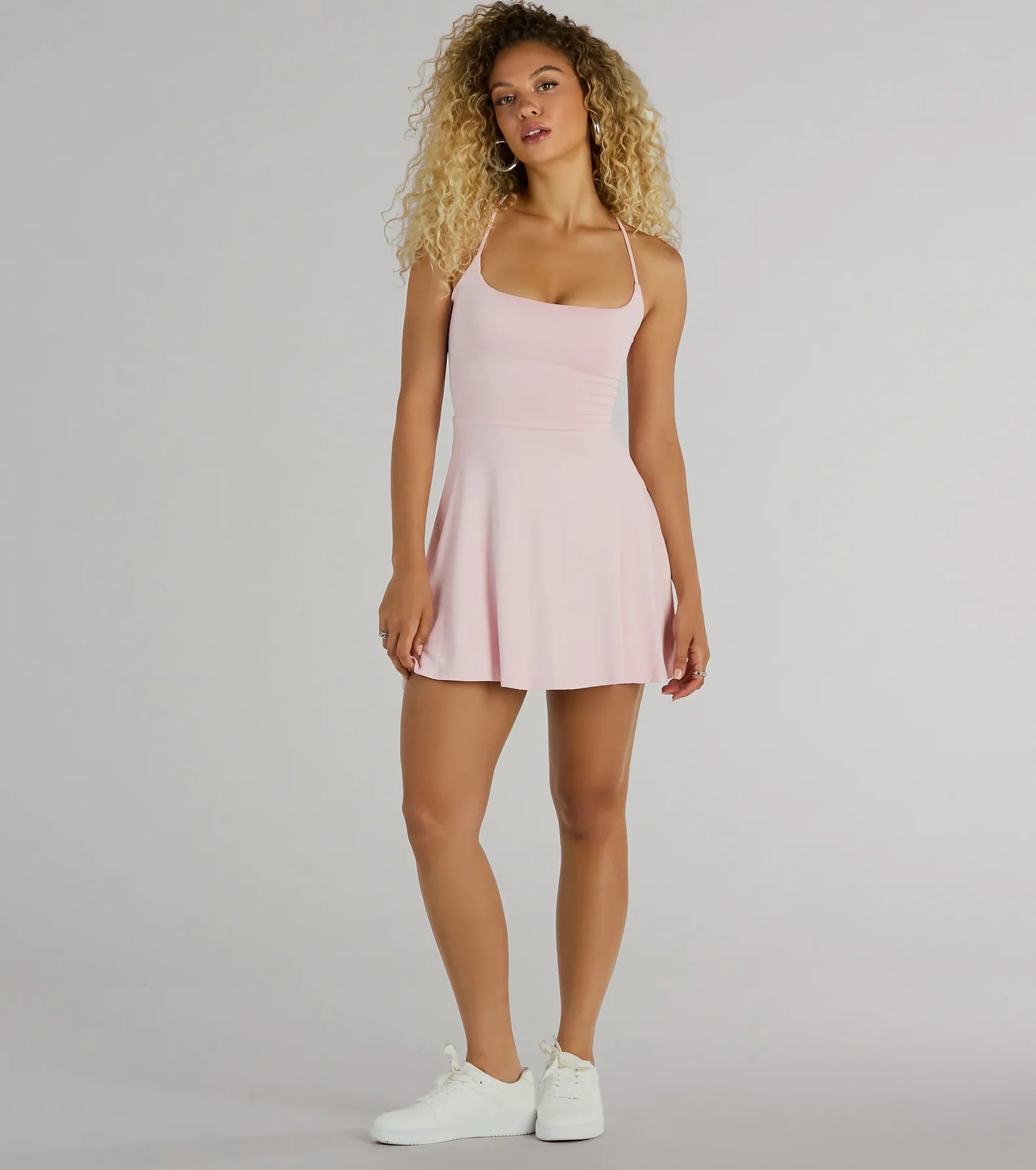 Ultimate Adoring Cutie Lace-Up Mini Dress - Perfect for Every Occasion