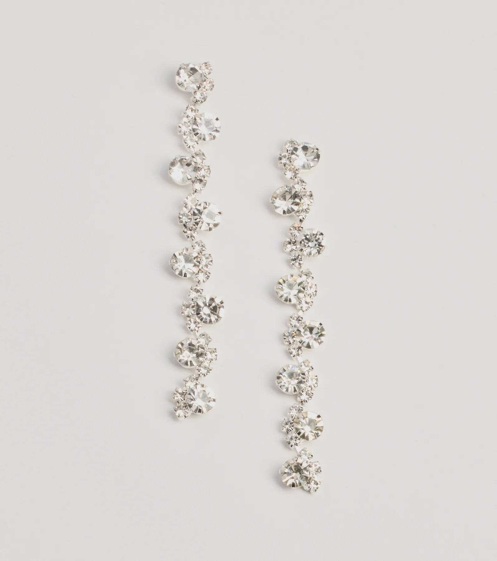 Premium Rhinestone Duster Earrings - Ultimate Sparkle & Style