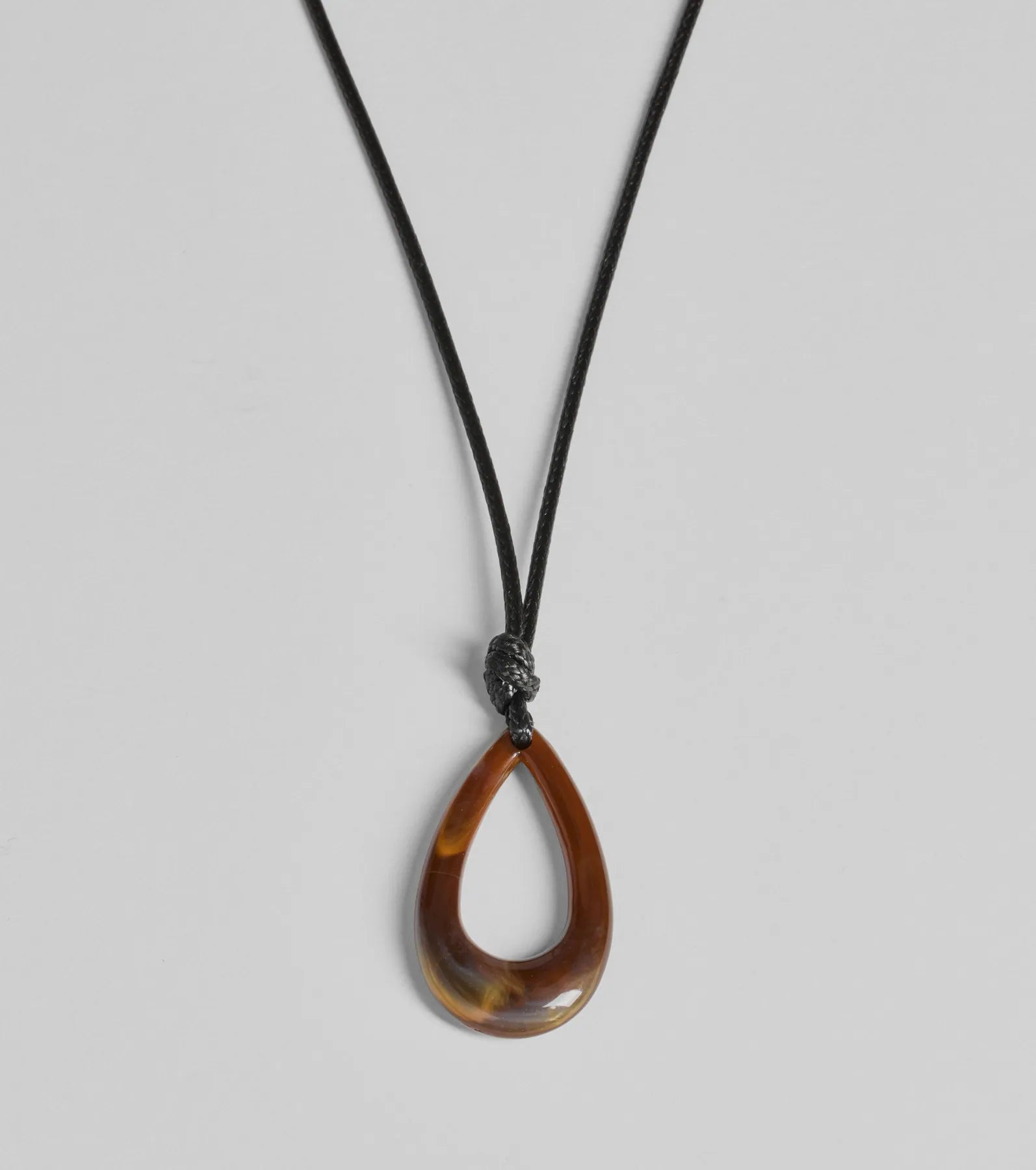 Ultimate Eclectic Charm Teardrop Stone Necklace