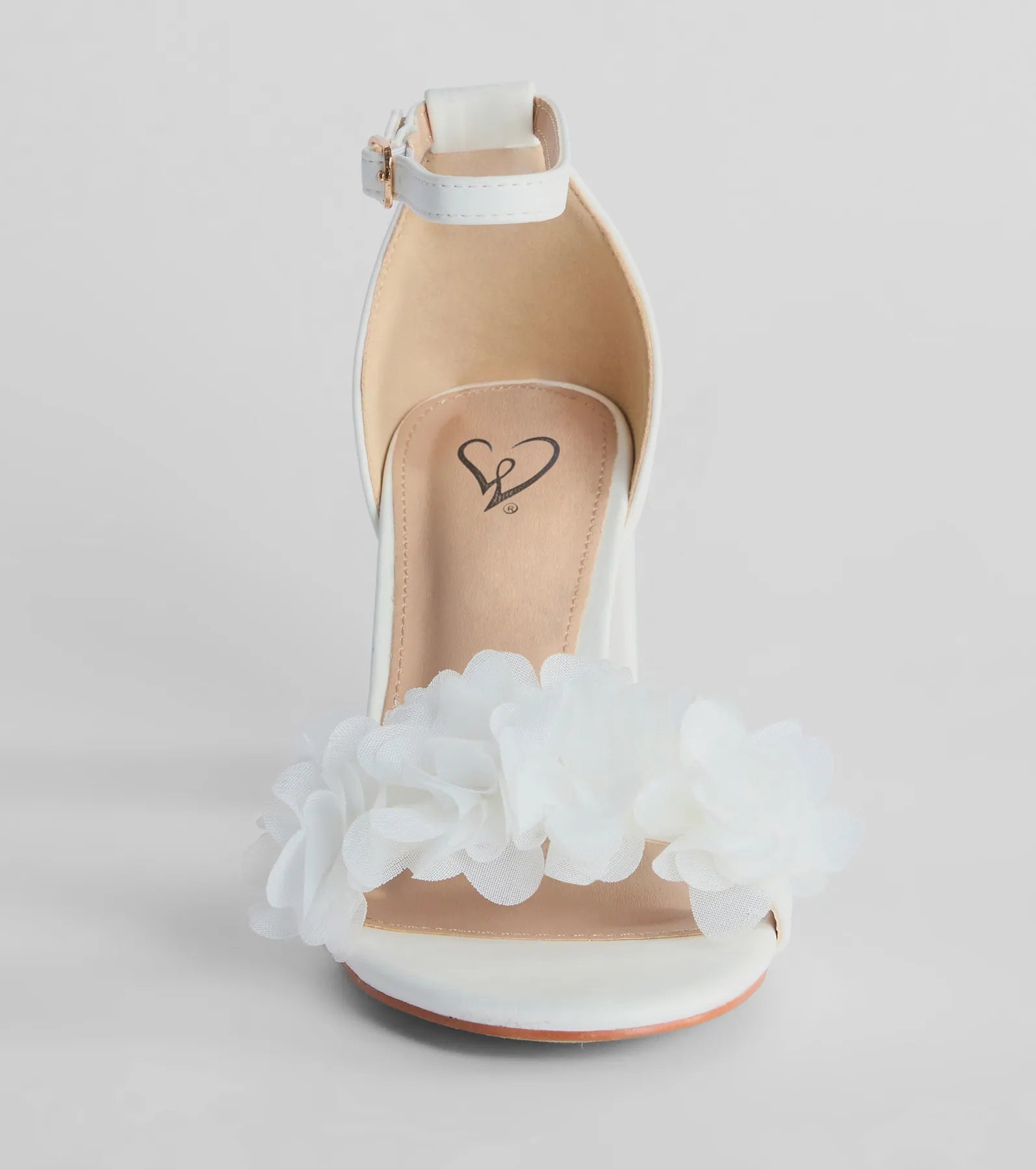 Ultimate Whimsical Floral Block Heels for Brides