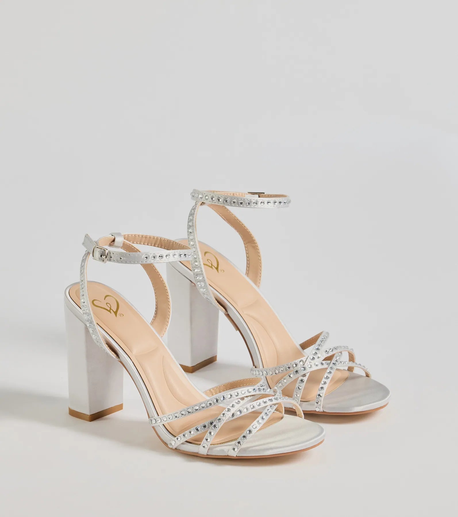 Ultimate Glamour: Rhinestone Strappy Block Heels for Every Occasion