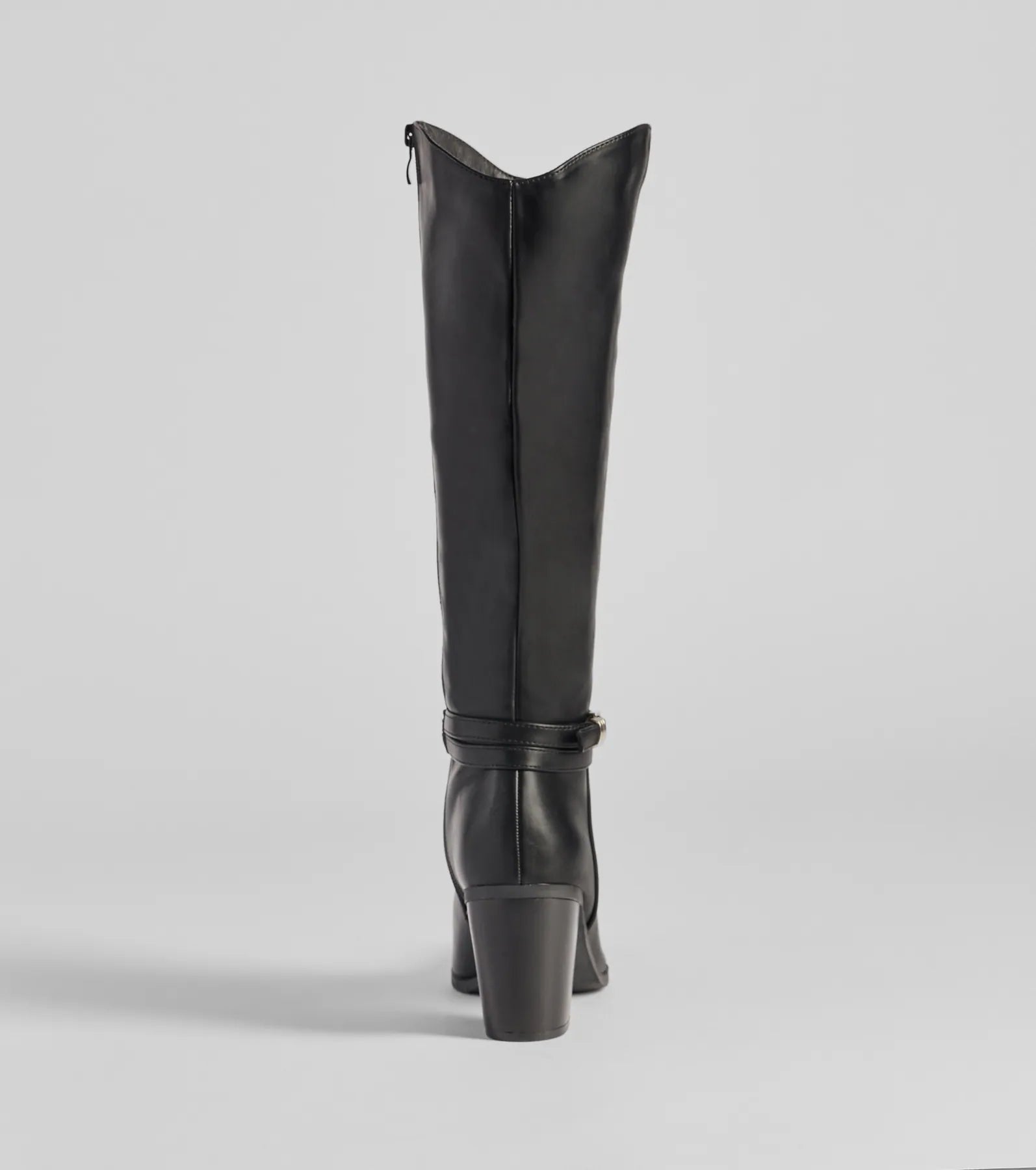 Premium Under-The-Knee Faux Leather Boots - Strut in Style