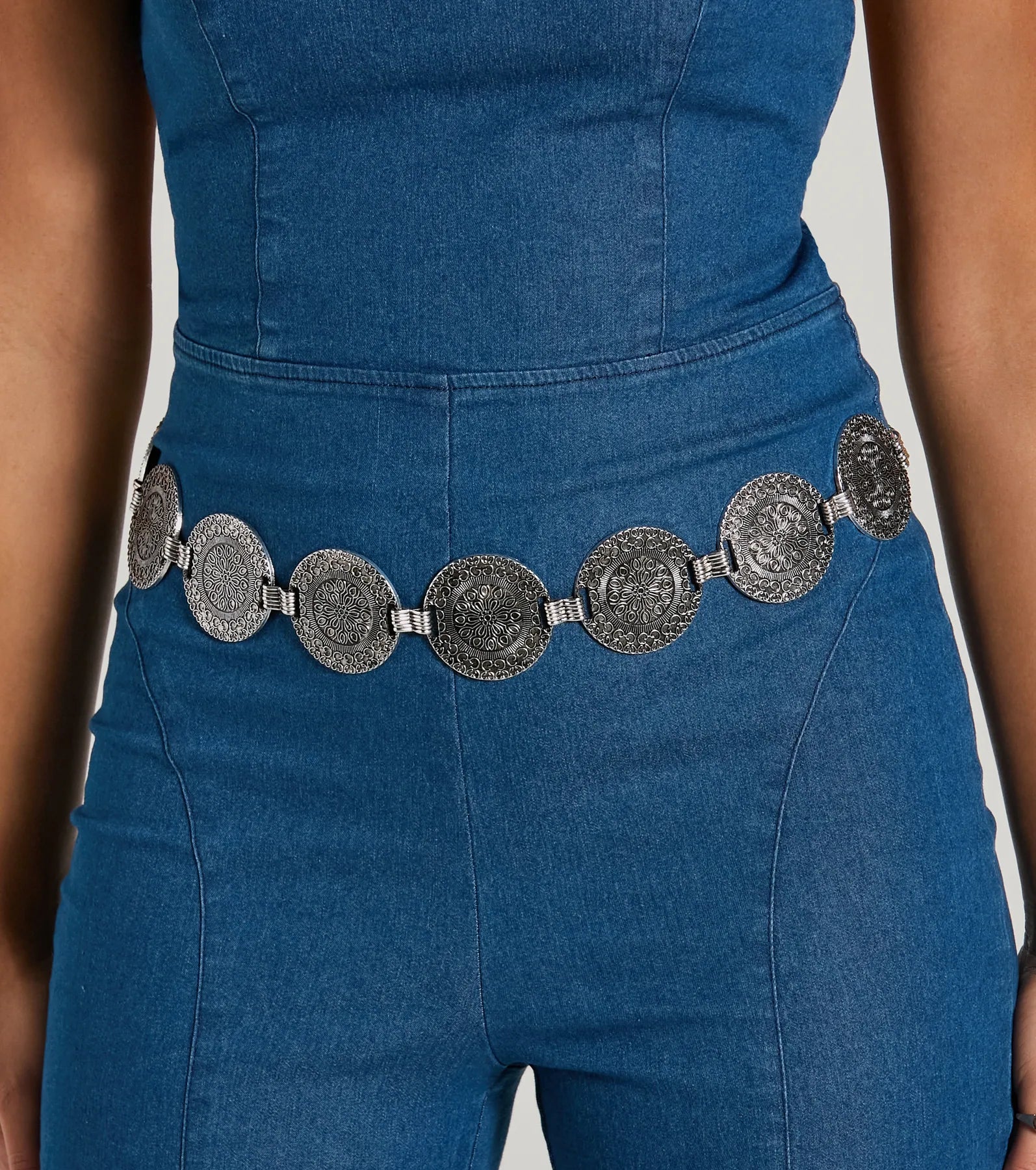 Ultimate Bohemian Medallion Chain Belt - Premium Adjustable Style