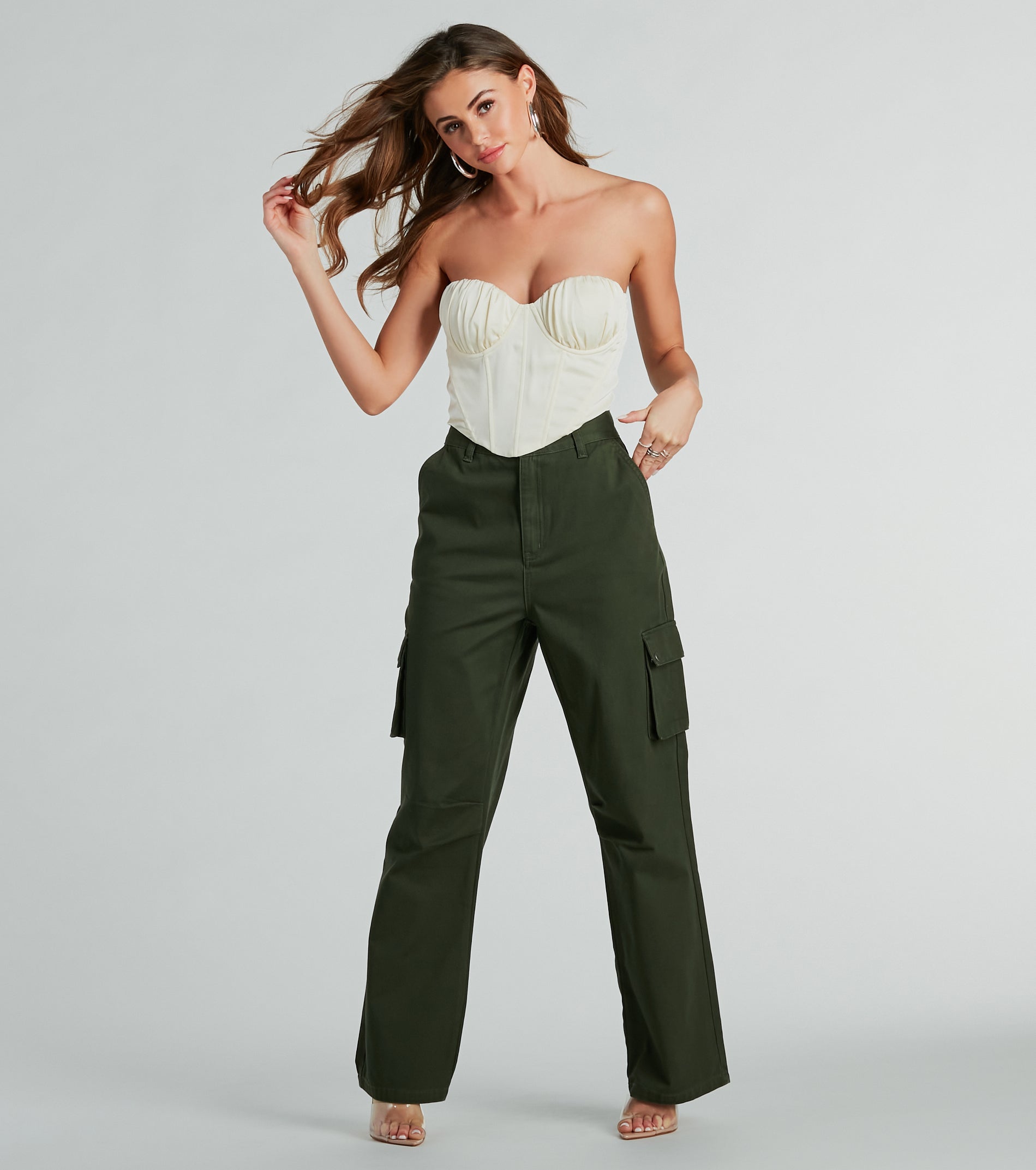 Ultimate Weekend Mode High Waist Cargo Pants - Relaxed Fit