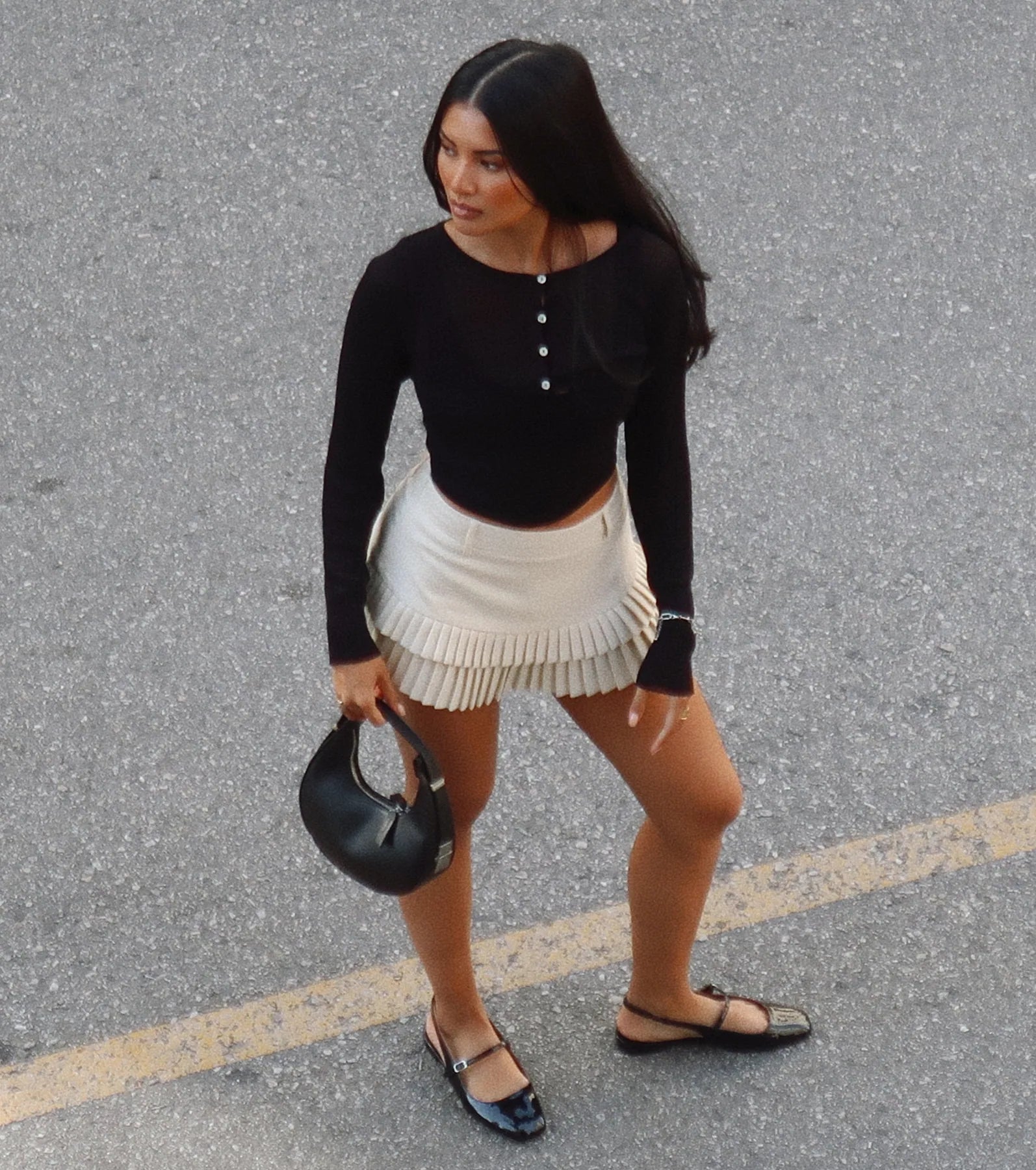 Ultimate Trendy Cutie Pleated A-Line Mini Skort - Premium Style