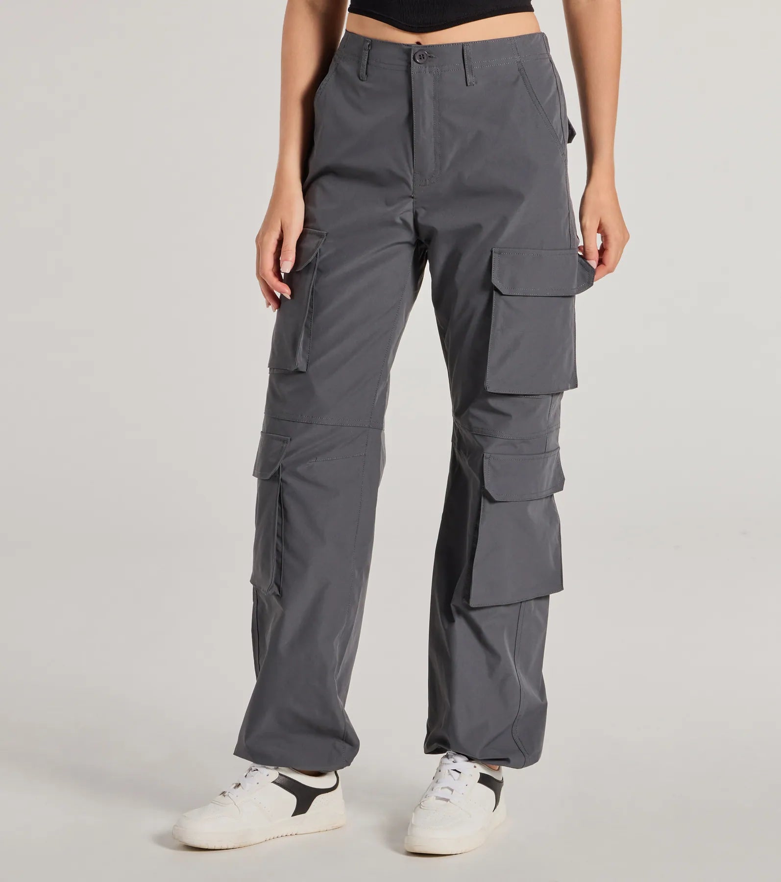 Premium High-Rise Cargo Pants - Ultimate Style & Comfort