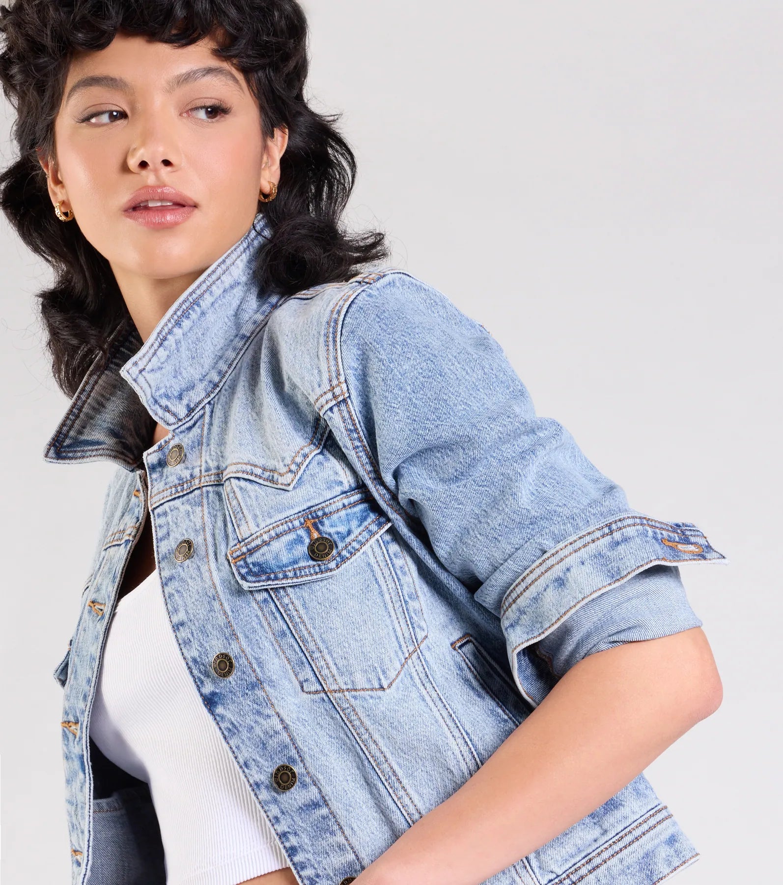 Premium Western Denim Jacket - Ultimate Country Style