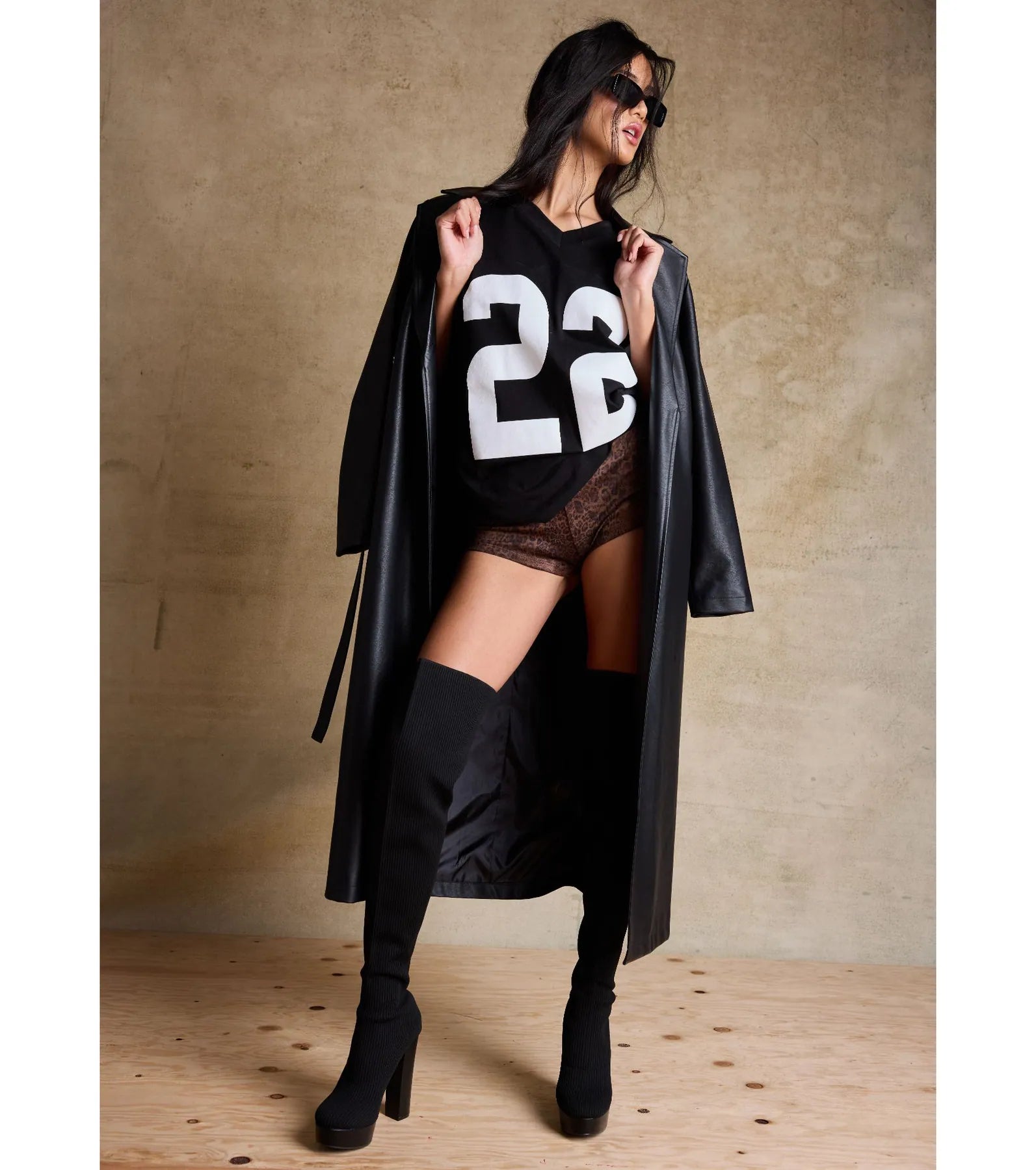 Ultimate Ribbed Knit Thigh-High Platform Boots - Slay in Style