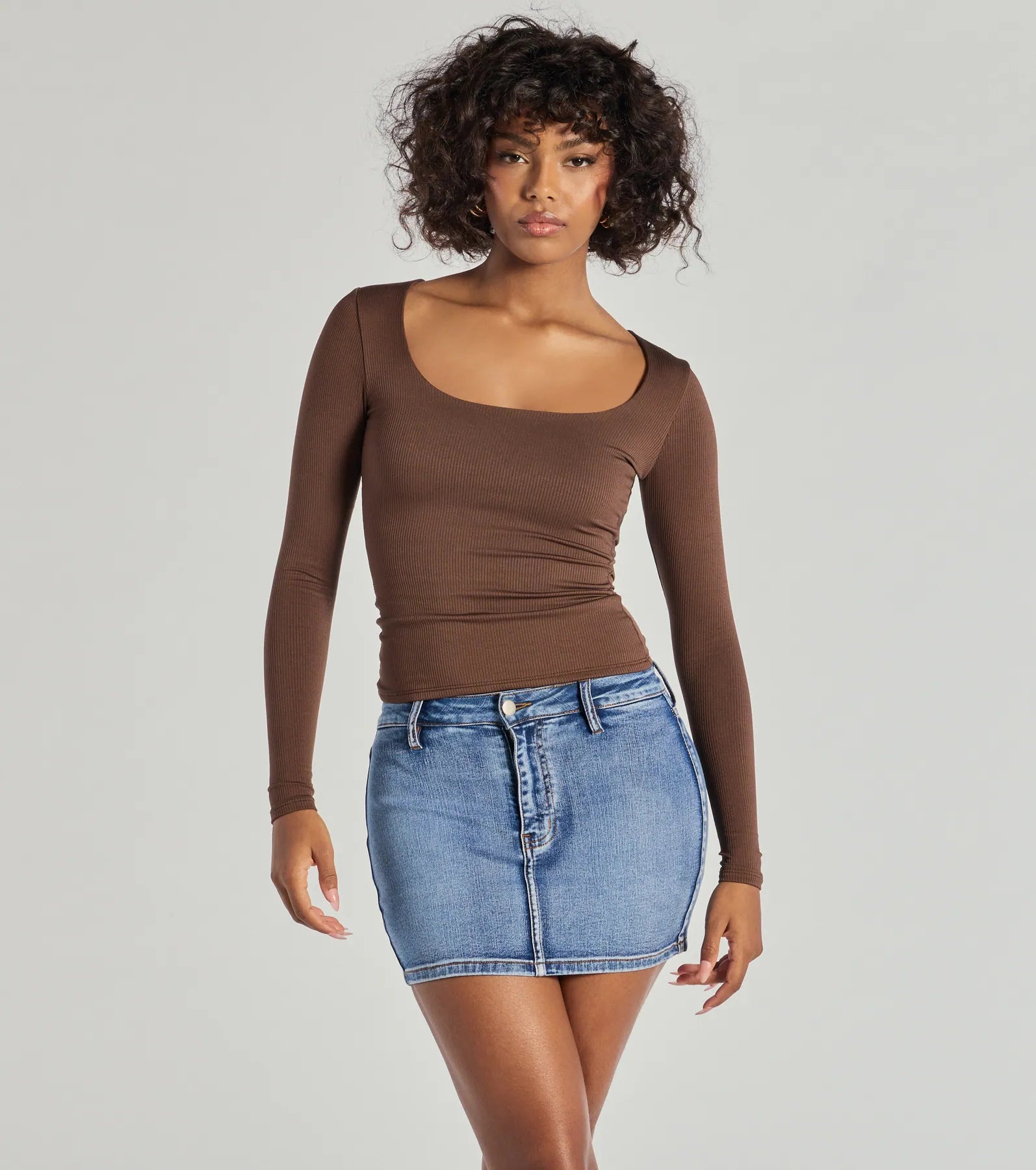 Premium Smooth Knit Long Sleeve Top - Ultimate Wardrobe Essential