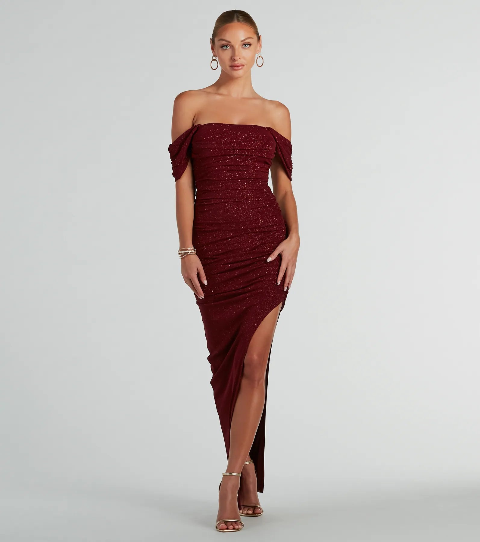 Kairi Ultimate Glam Off-The-Shoulder Formal Dress