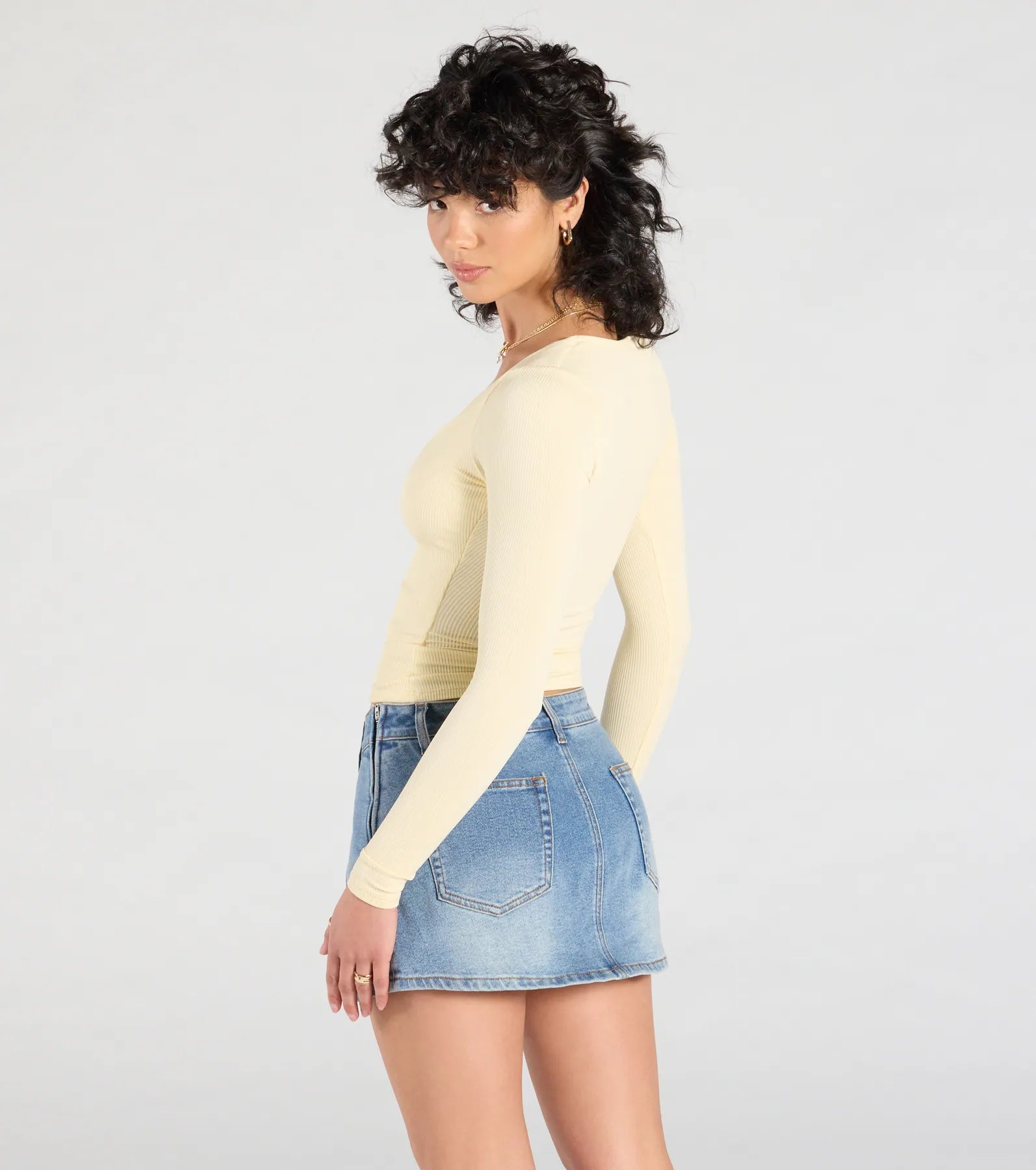 Premium Smooth Knit Long Sleeve Top - Ultimate Wardrobe Essential