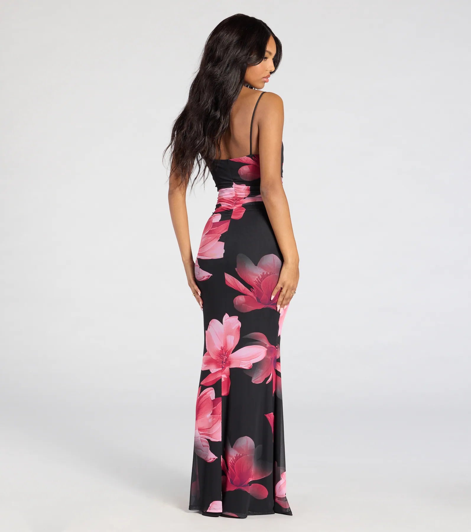 Ultimate Vacay V-Neck Floral Maxi Dress