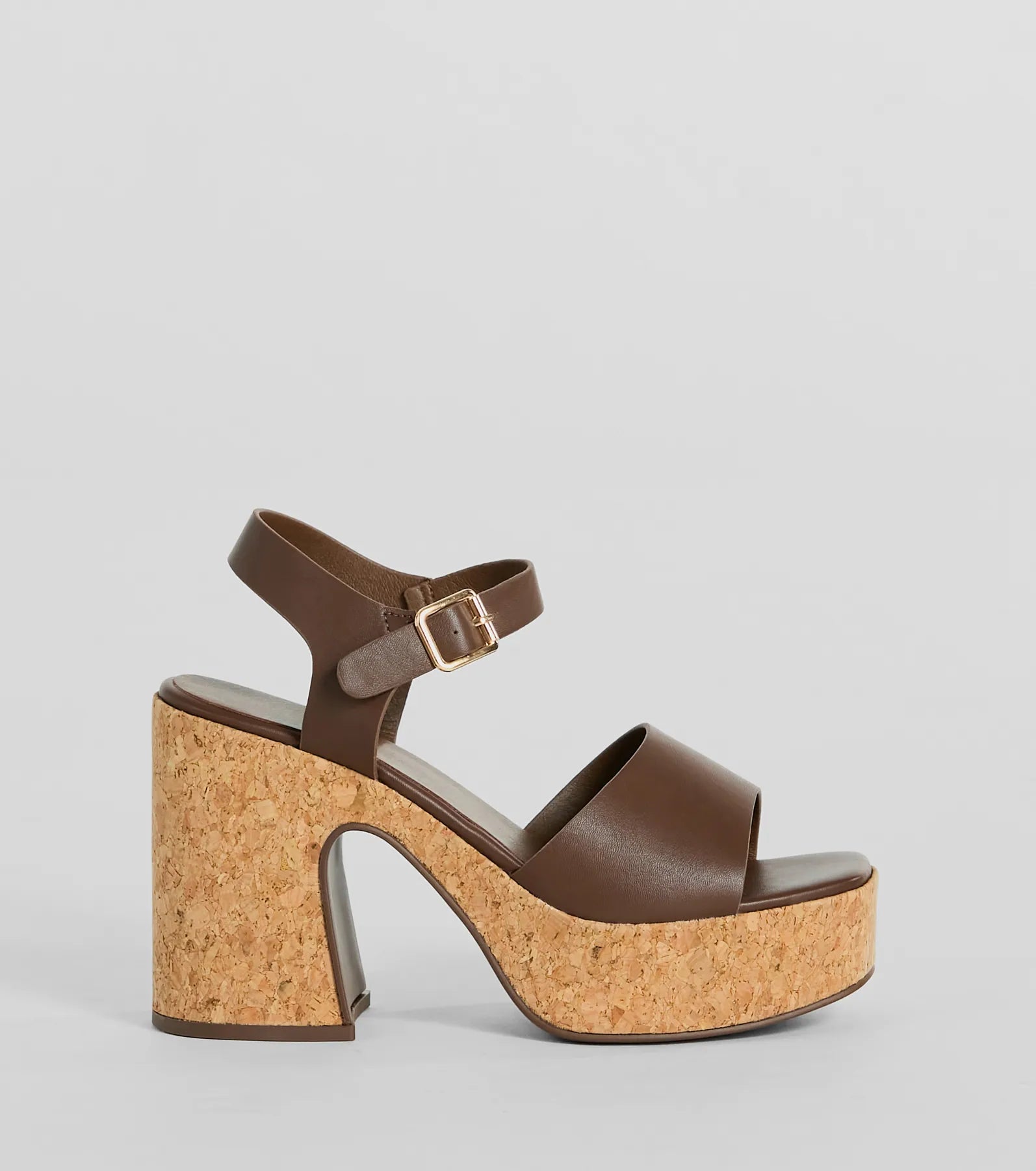 Ultimate Cork Platform Block Heels - Elevate Your Style