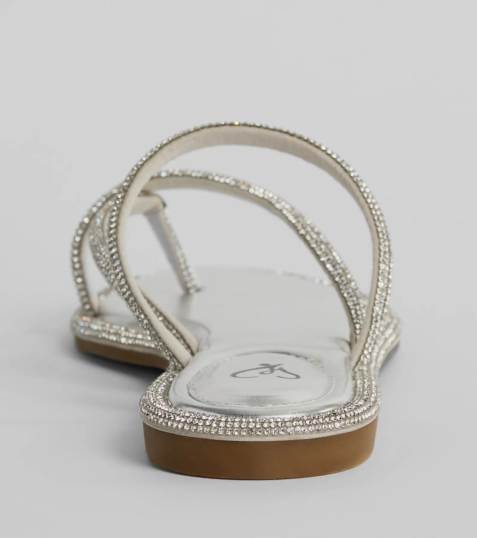 Ultimate Glam Rhinestone Flat Sandals – Bling It On