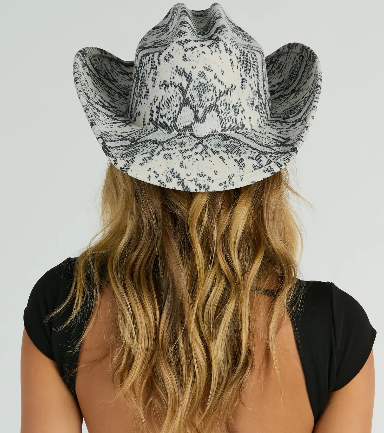 Premium Snake Print Cowboy Hat - Ultimate Style Statement