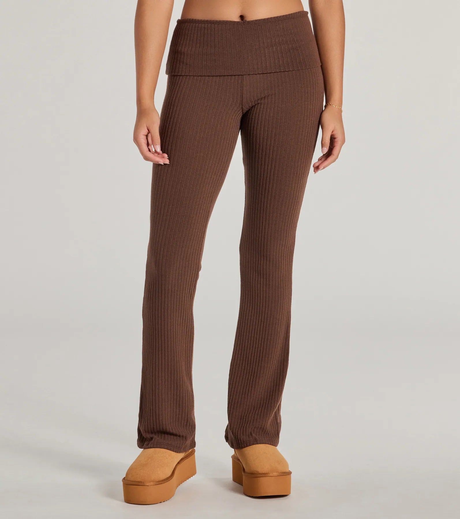 Ultimate Casual Knit Flare Pants - Premium Comfort & Style