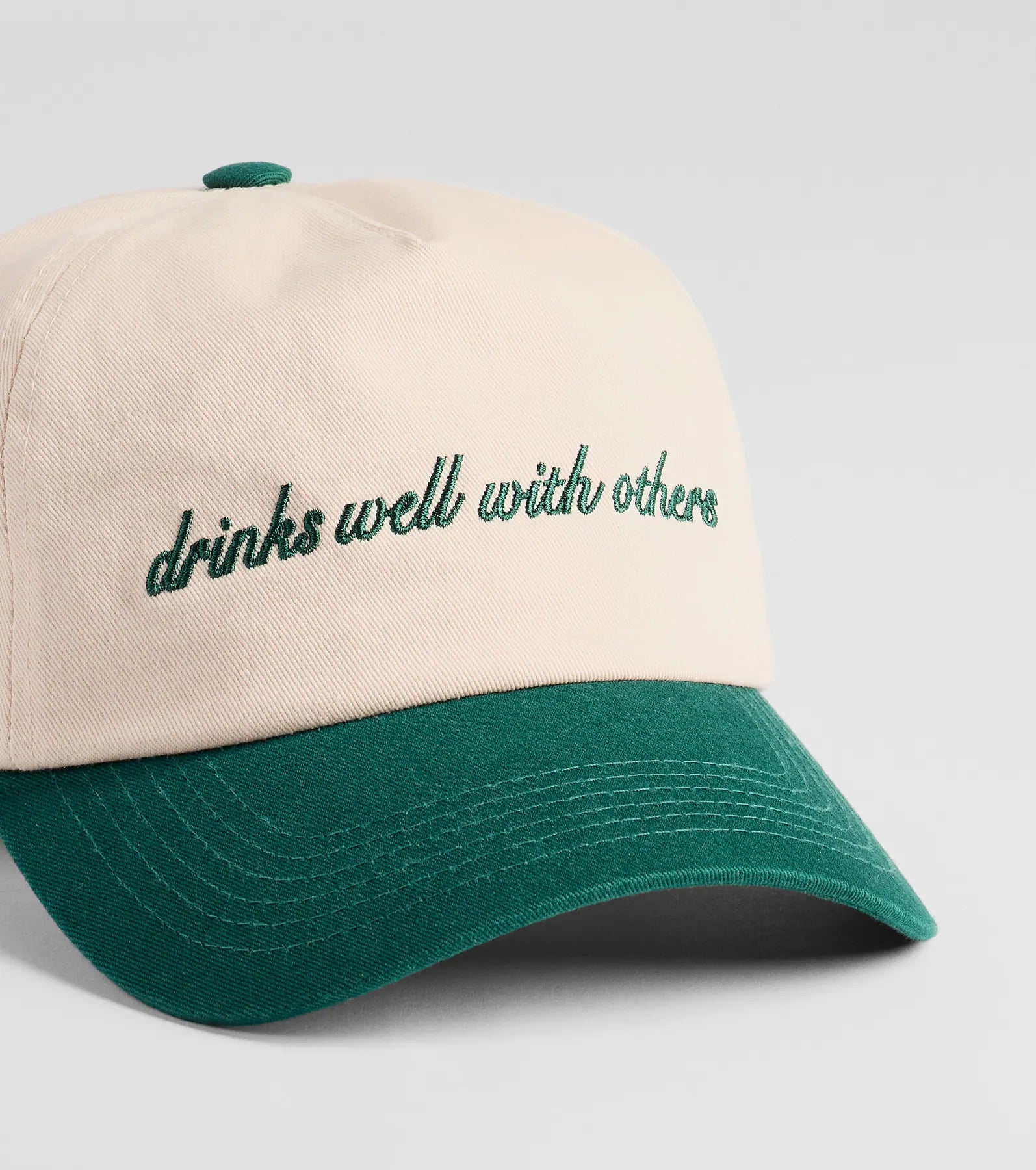 Premium 'Drinks Well With Others' Baseball Cap - Ultimate Style & Comfort