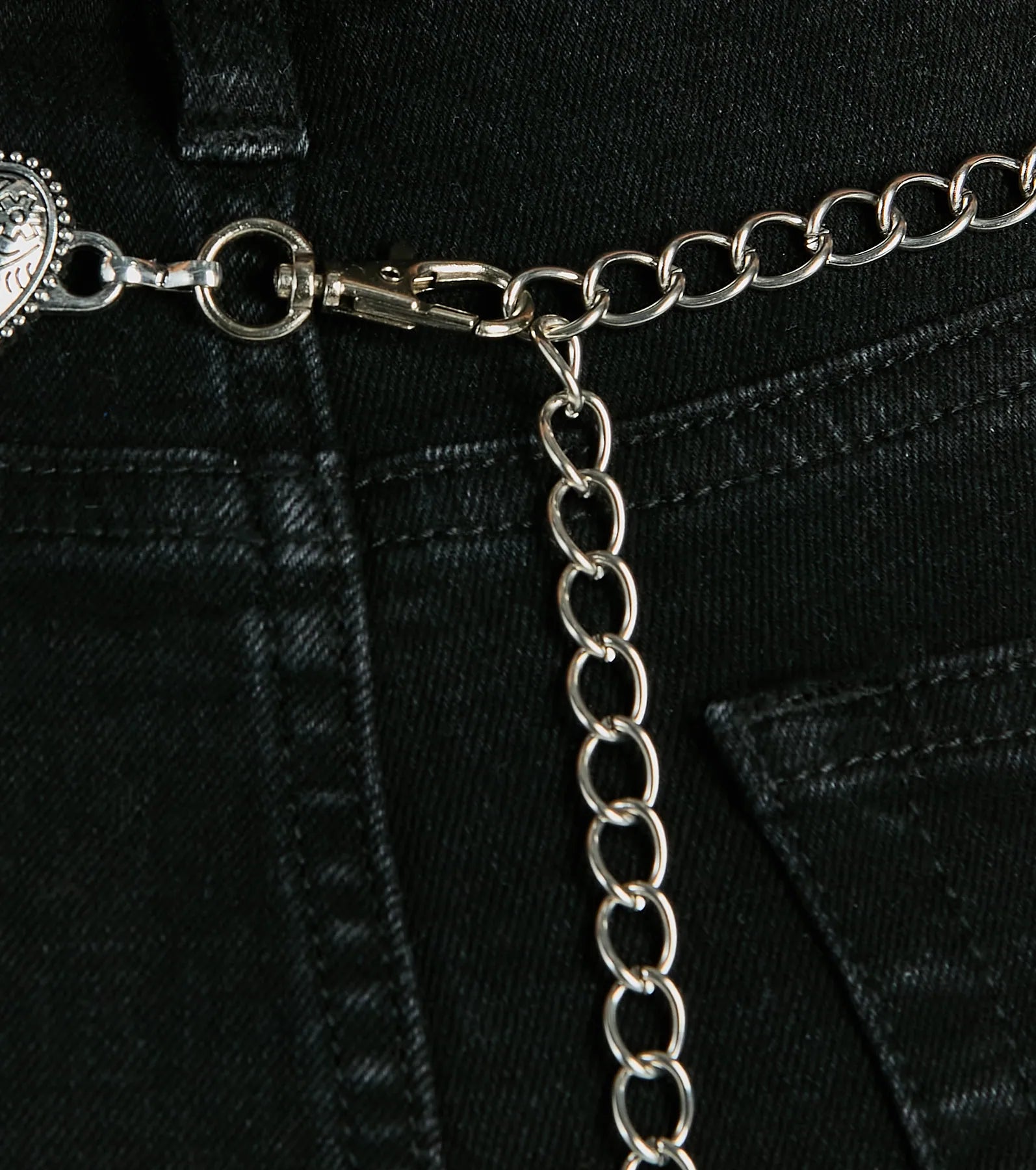 Premium Western Heart Chain Belt - Ultimate Festival Style