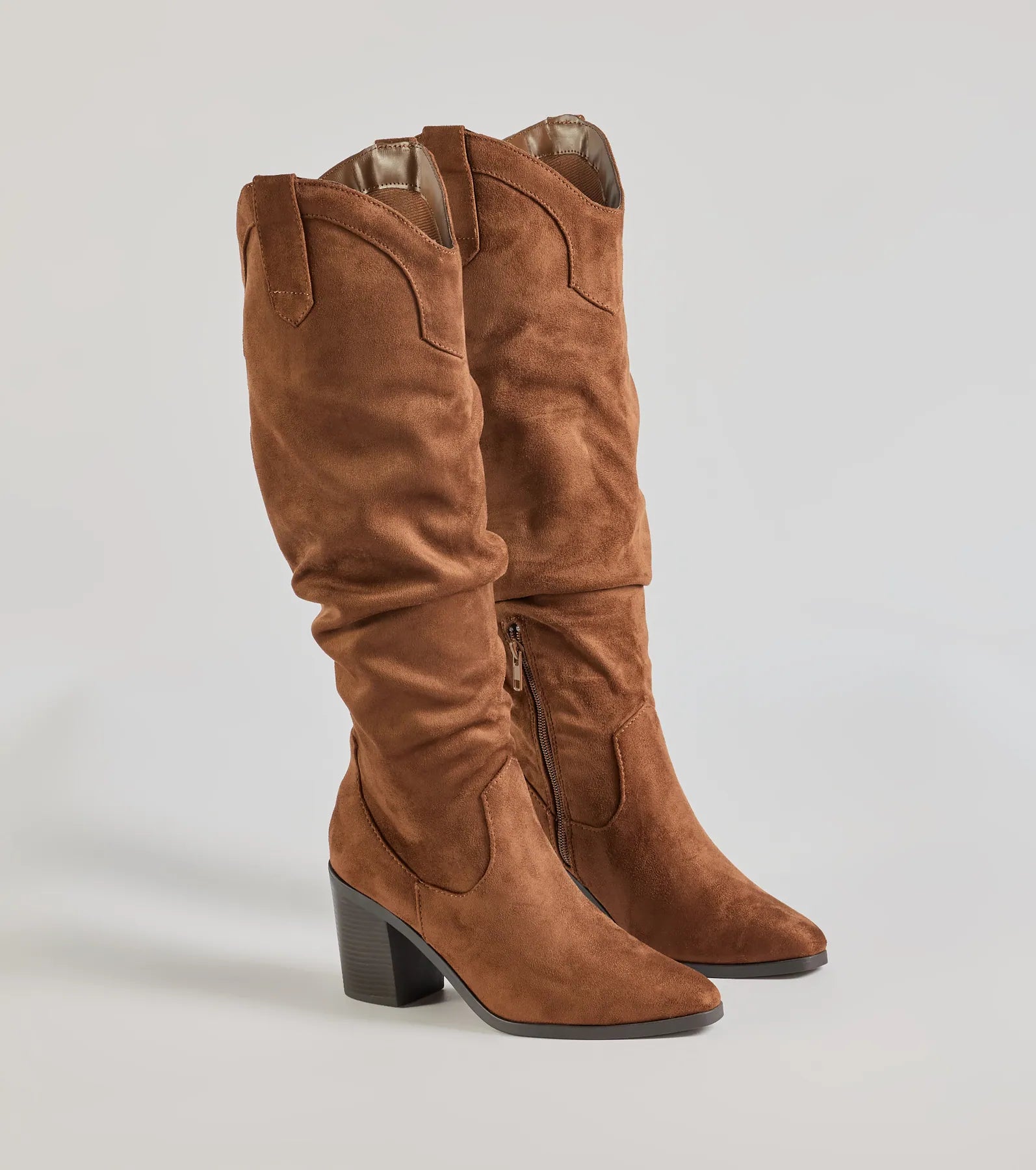 Premium Slouched Under-The-Knee Boots - Ultimate Style & Comfort