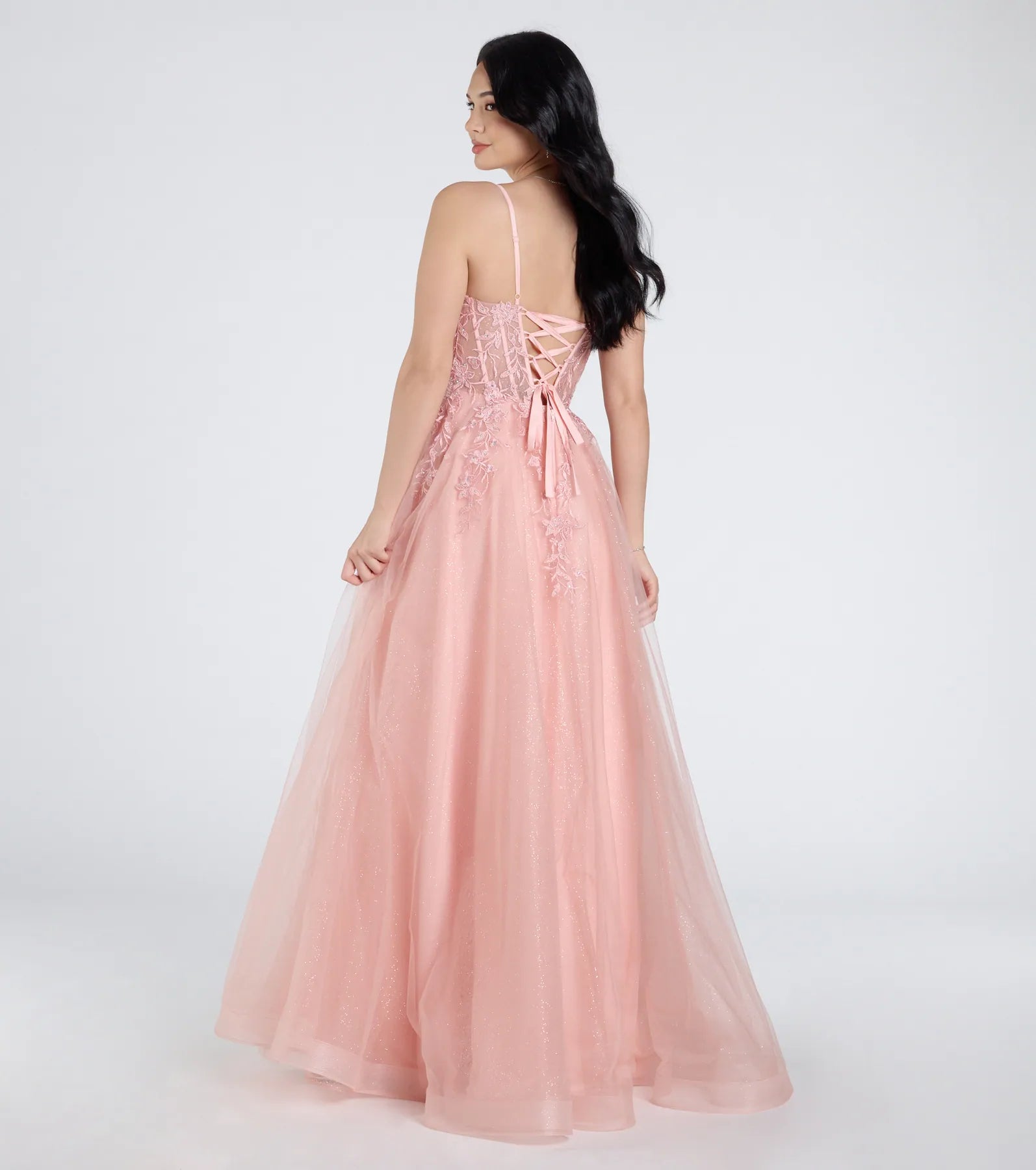 Alessa Ultimate Lace-Up Corset Ball Gown for Princess Moments