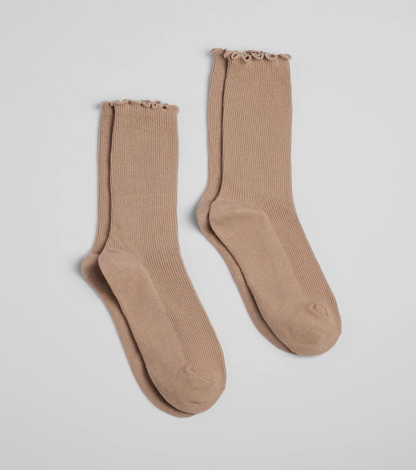 Ultimate Style Duo: Premium Ruffle Trim Socks