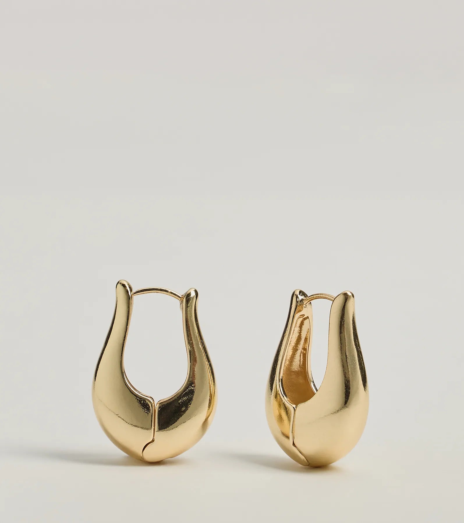 Premium Bold Glam Geometric Hoop Earrings - Ultimate Style Upgrade